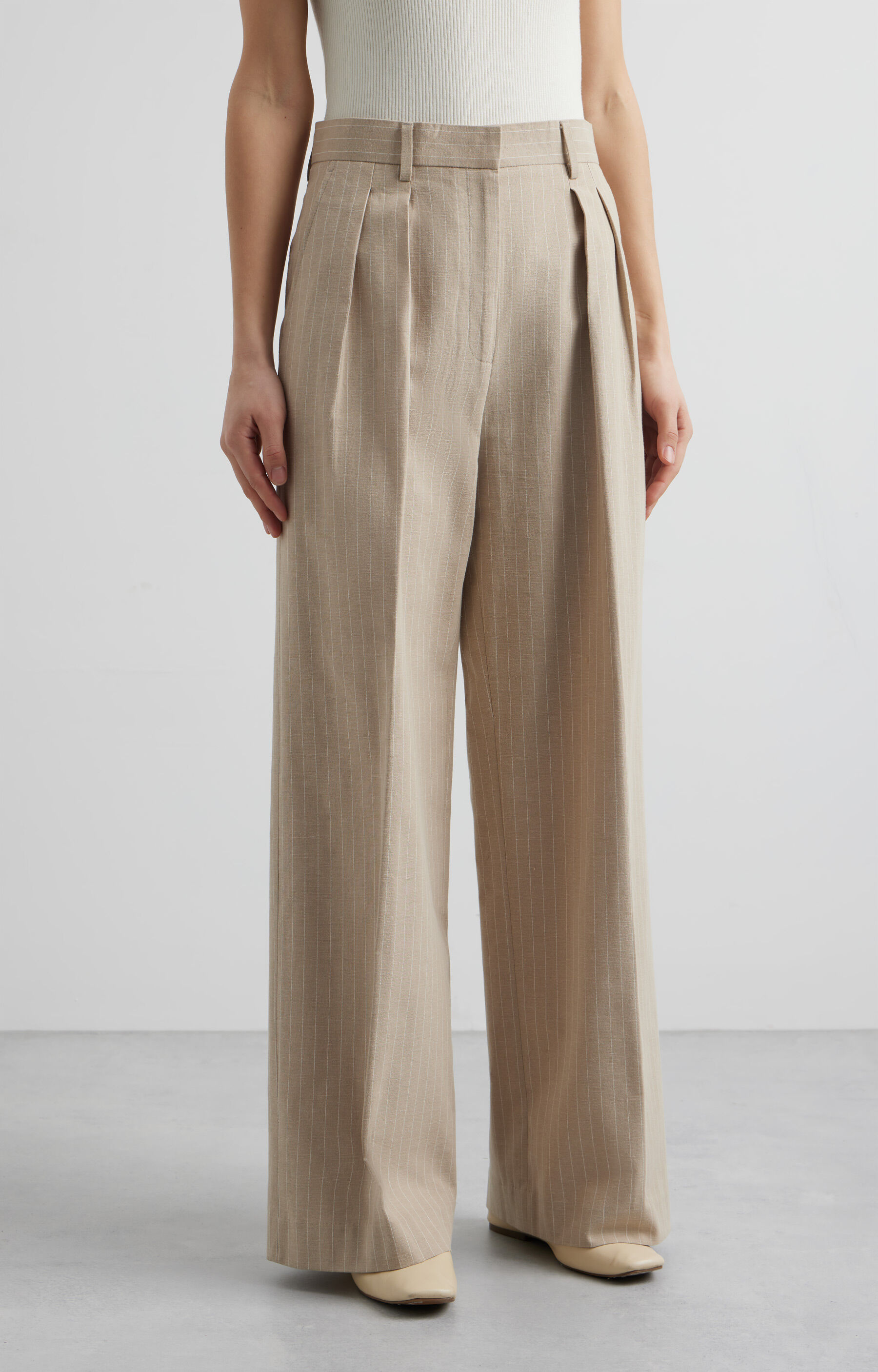 Spodnie regular do garnituru - Mix&Match - 2