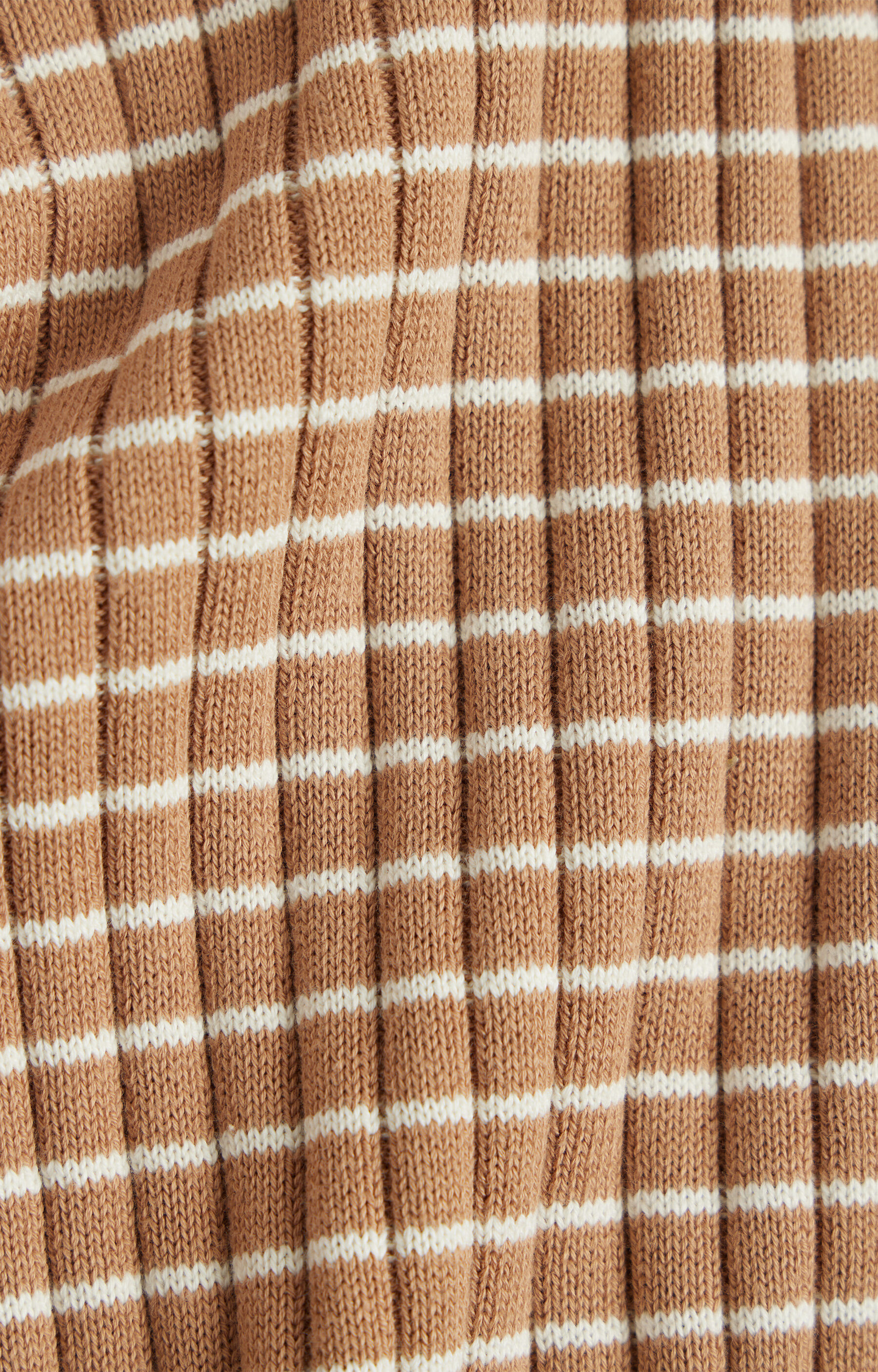 Prążkowany sweter round neck - 4
