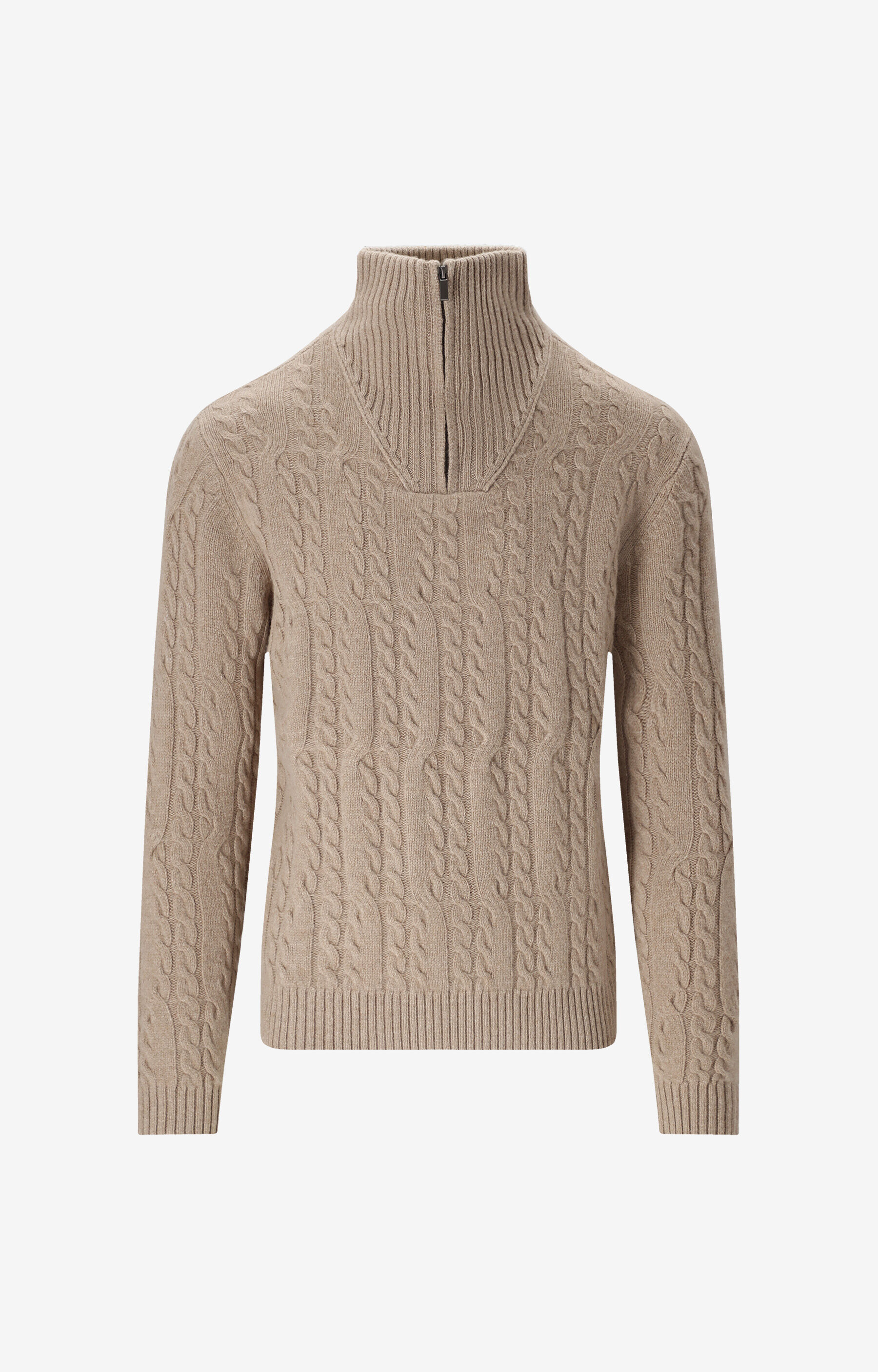 Sweter o warkoczowym splocie - 2