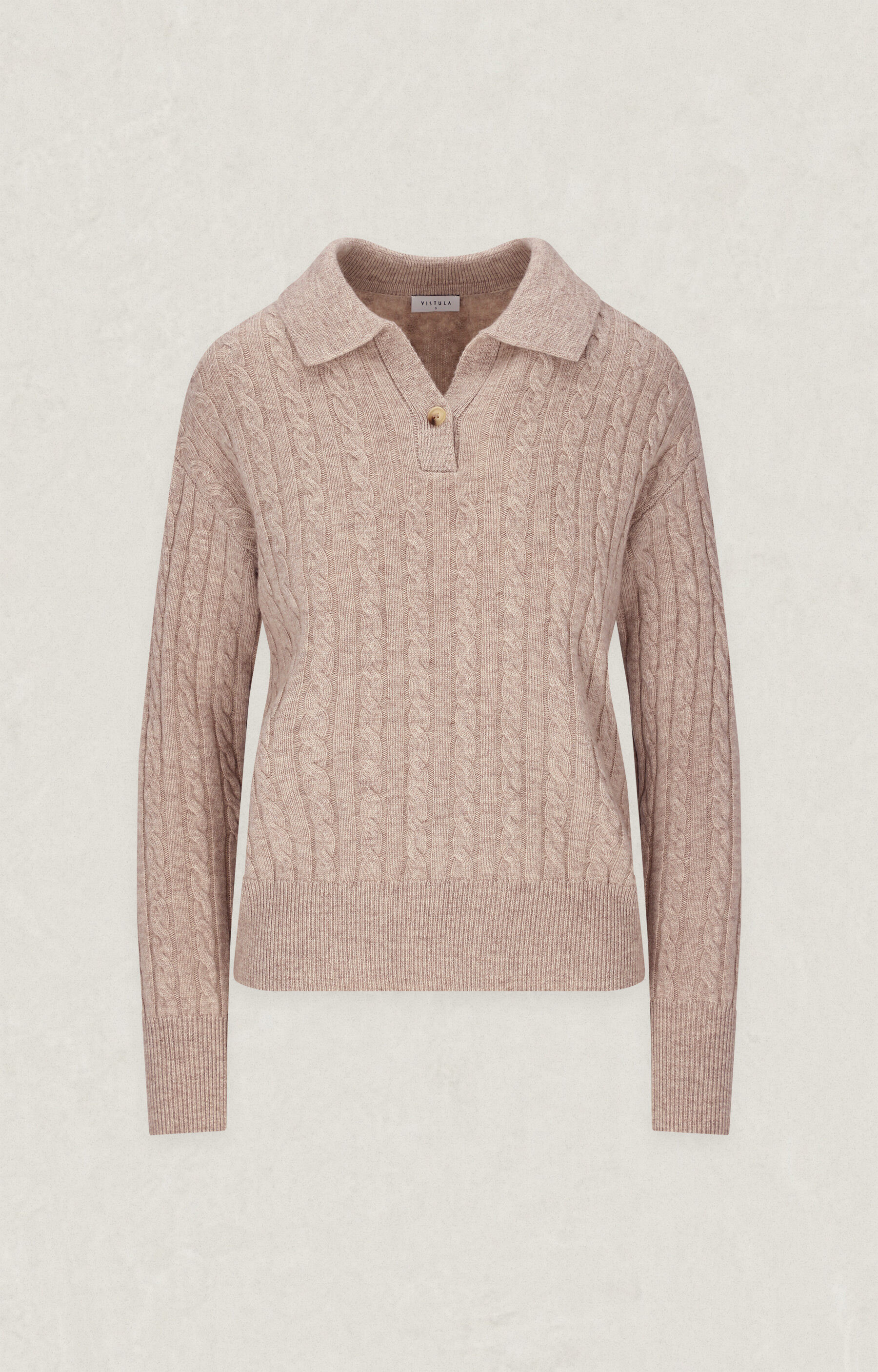 Sweter o warkoczowym splocie - 2