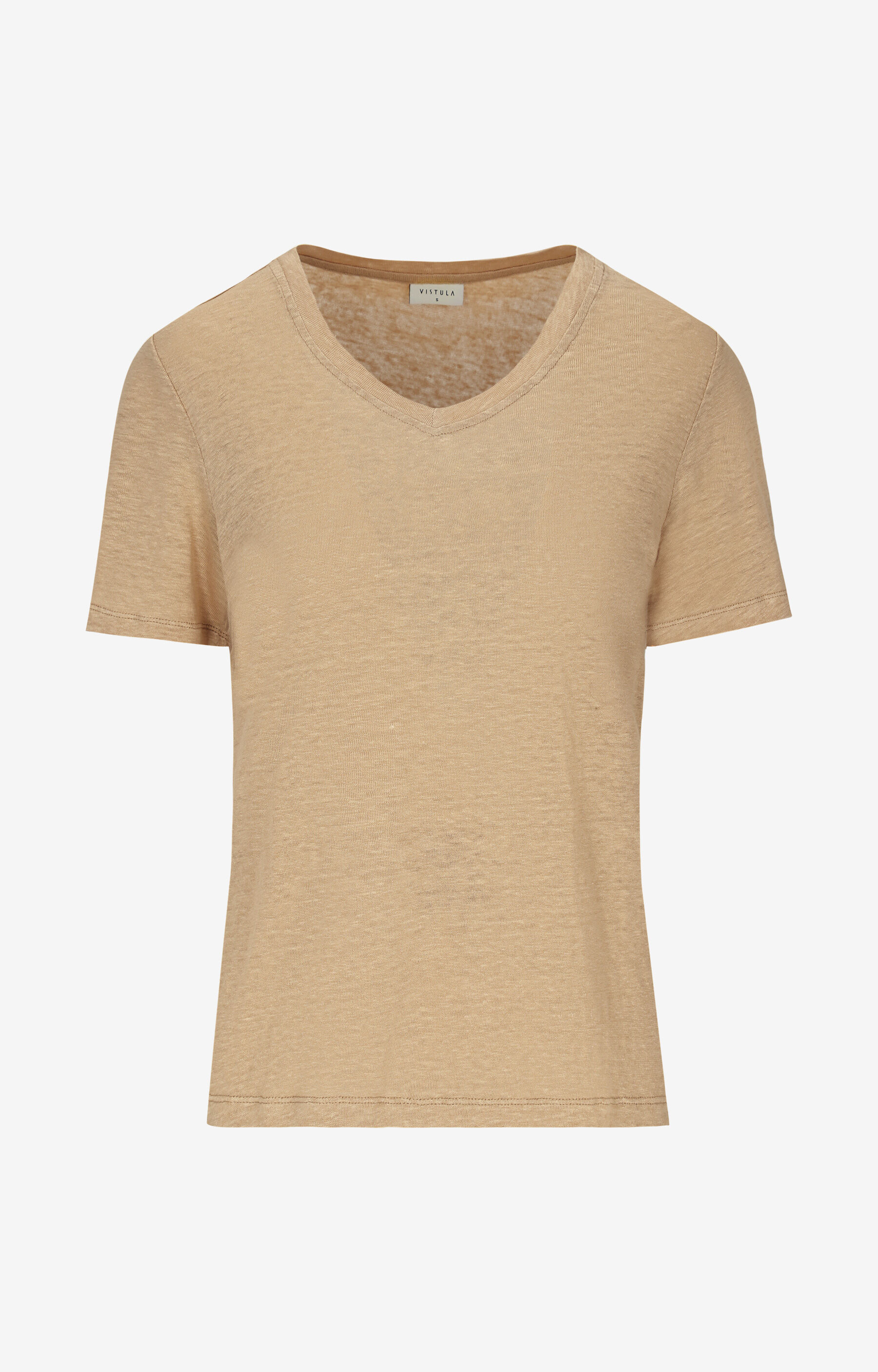 Lniany t-shirt - 2