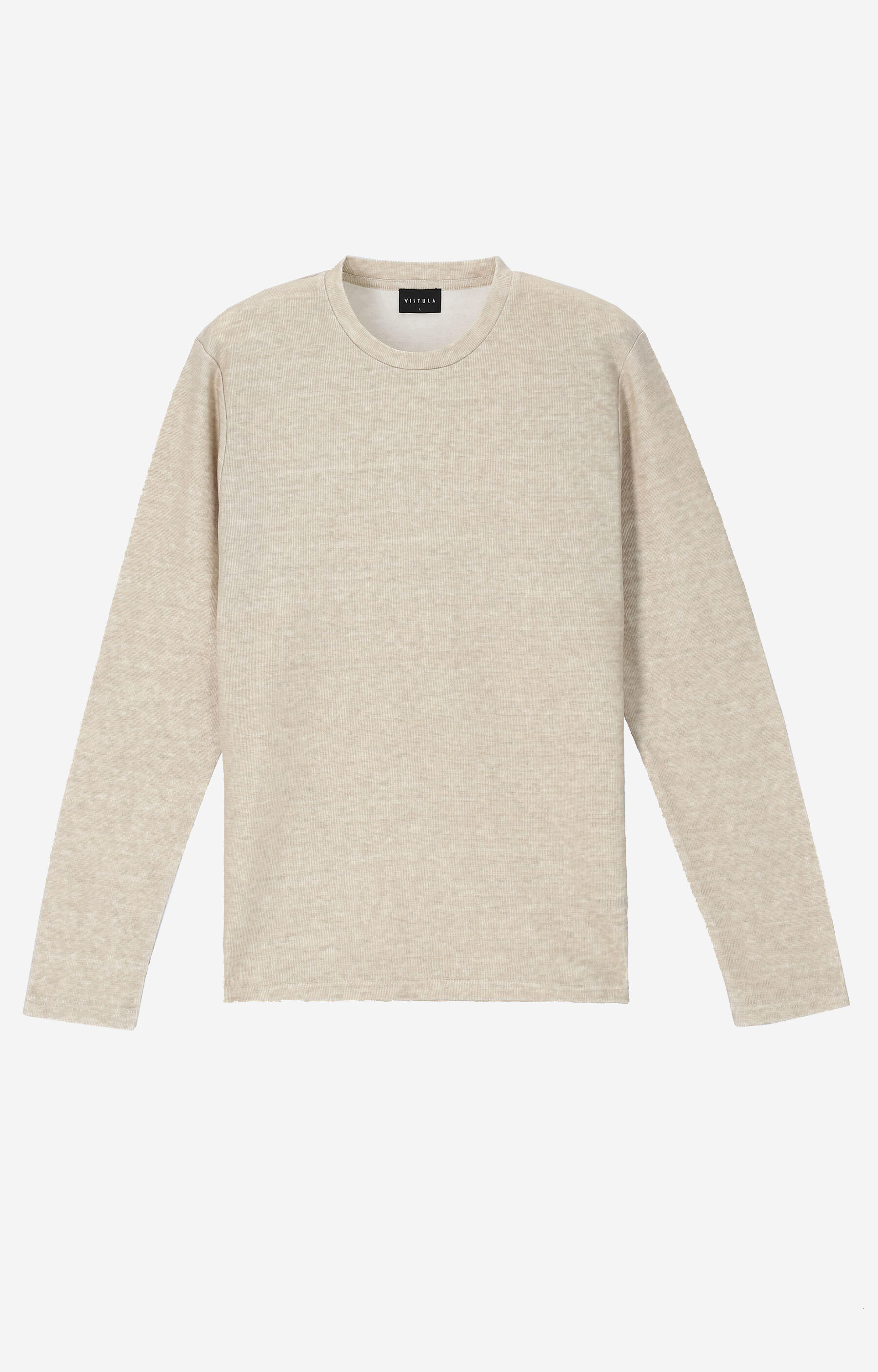Lekka bluza typu round-neck - 5