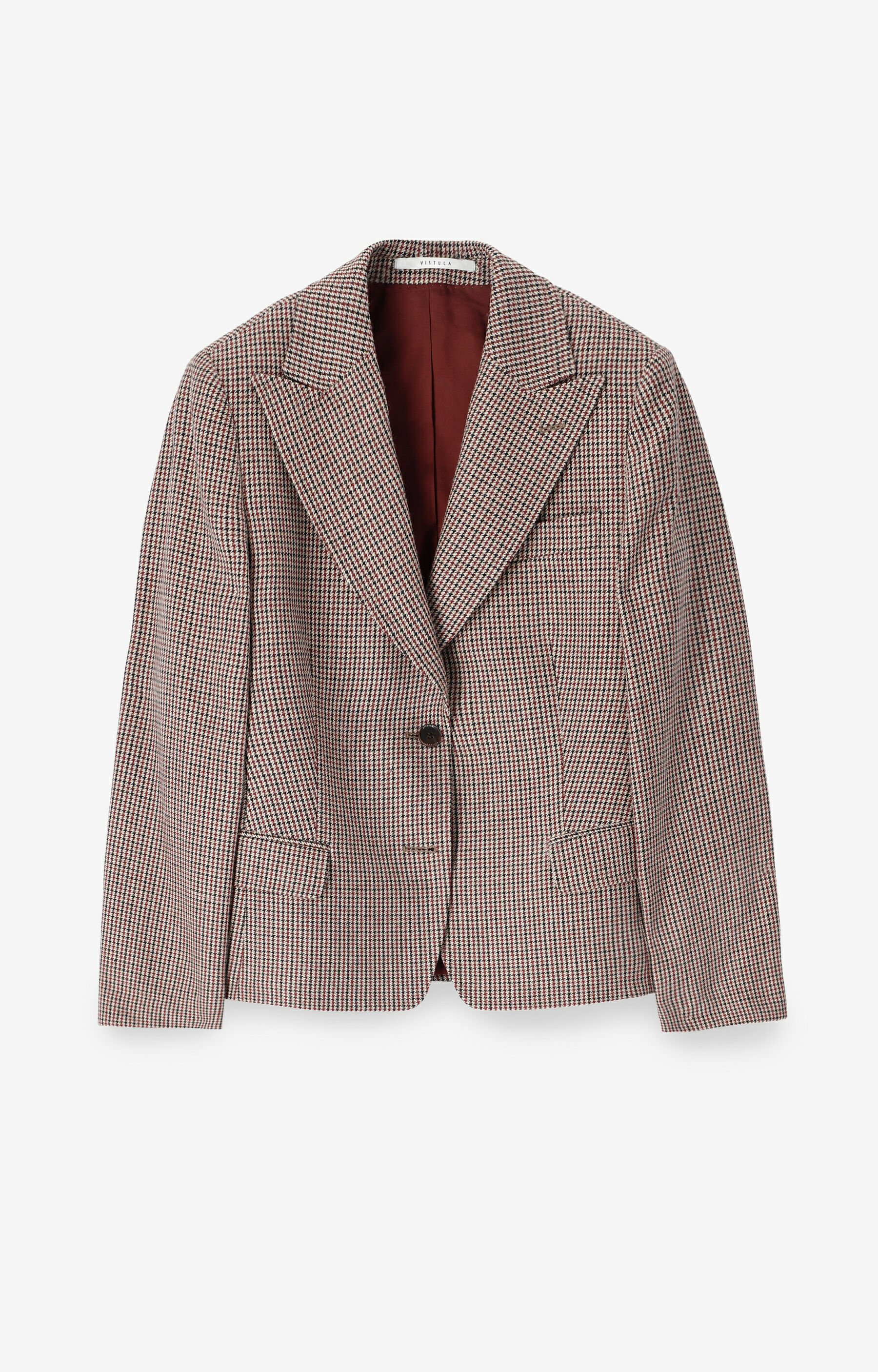 Marynarka slim fit w kratę - 6