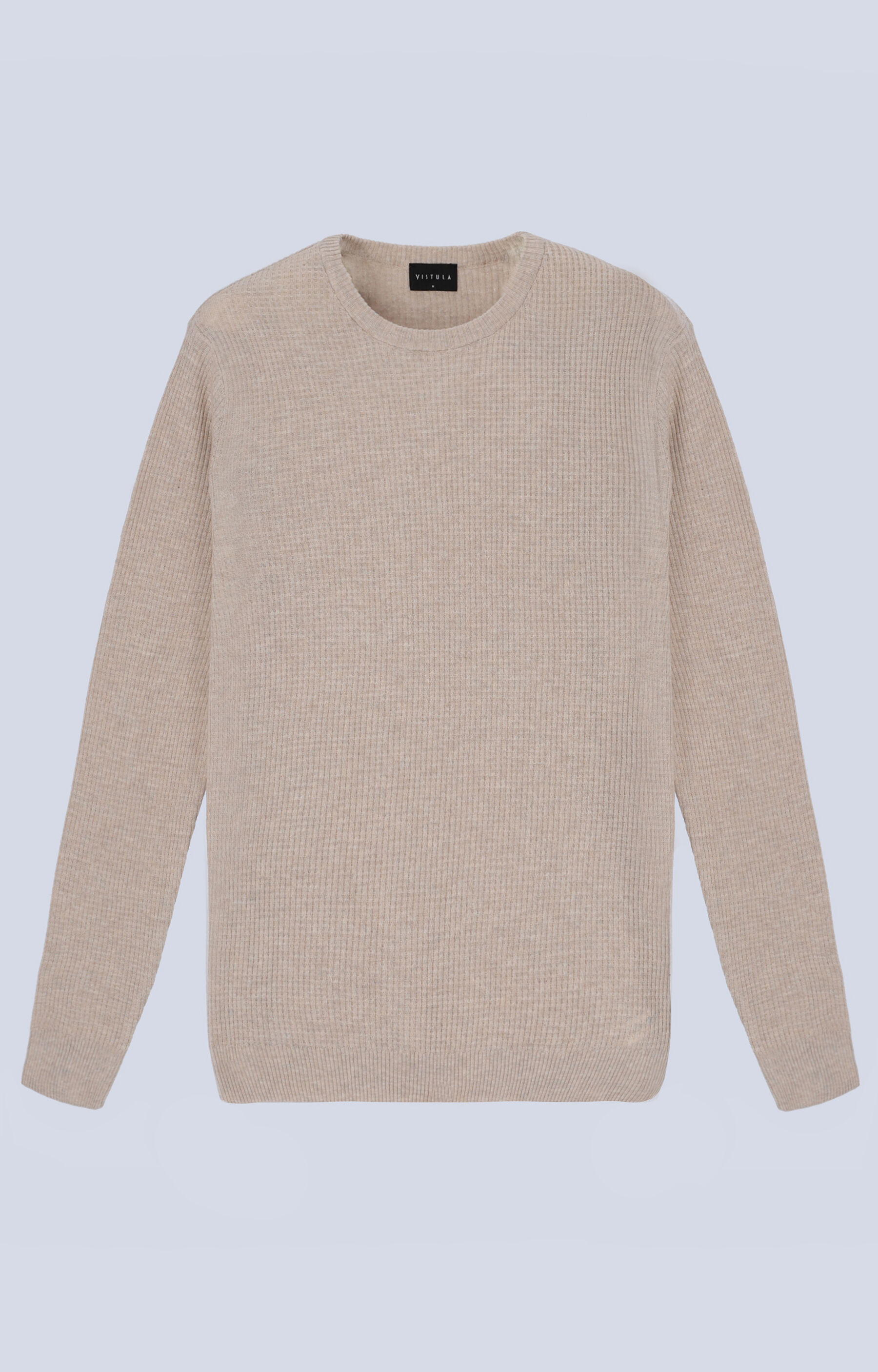 Bawełniany sweter  round-neck - 5