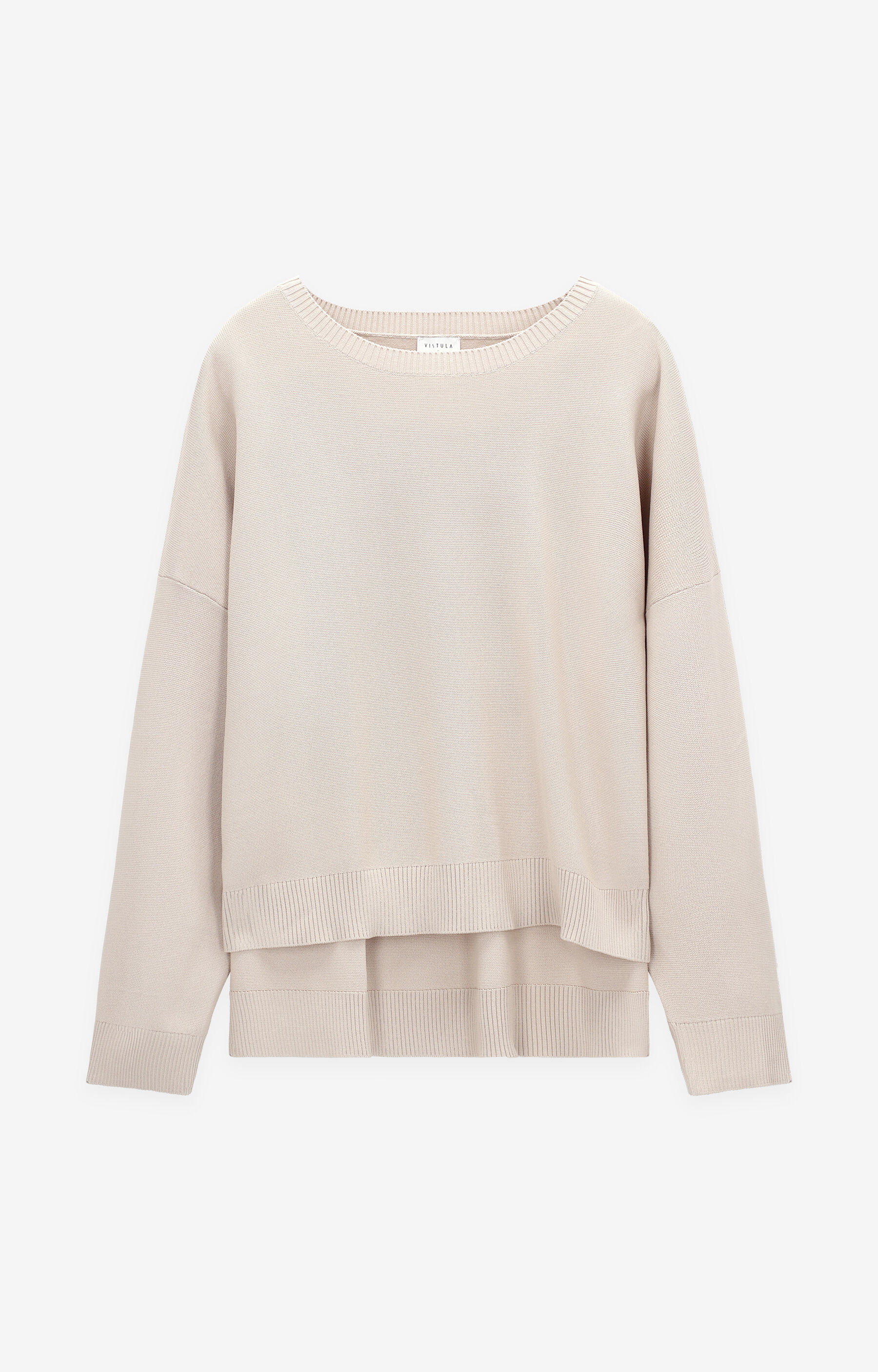 Sweter z rozcięciami - 2