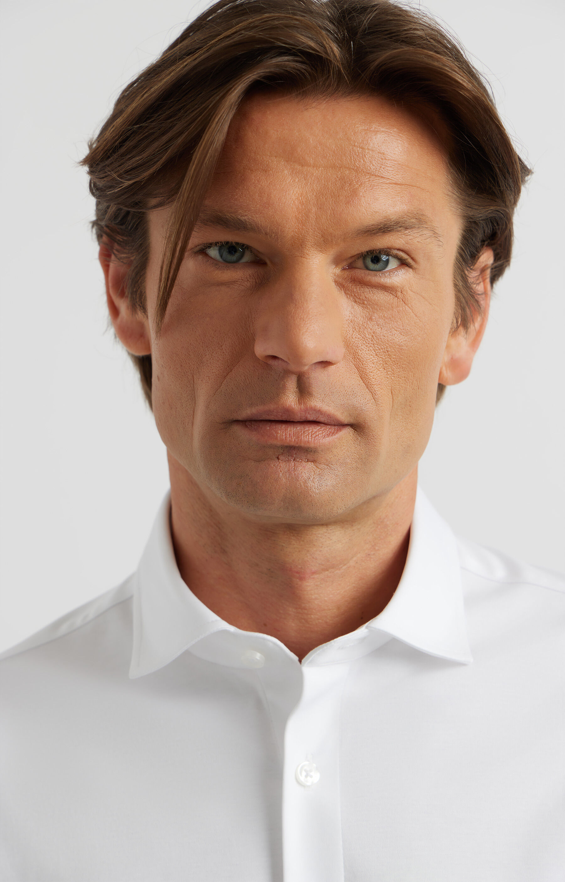 Dzianinowa koszula slim - 3