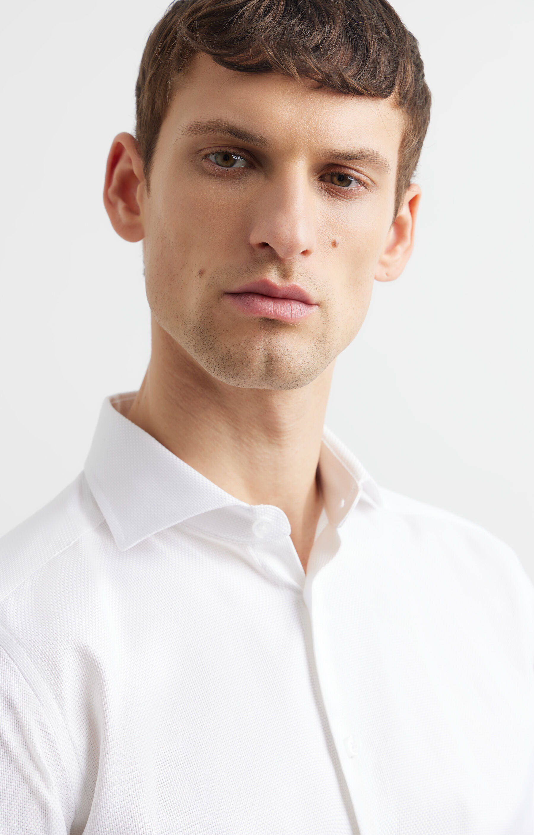 Koszula slim w mikrowzór - 3