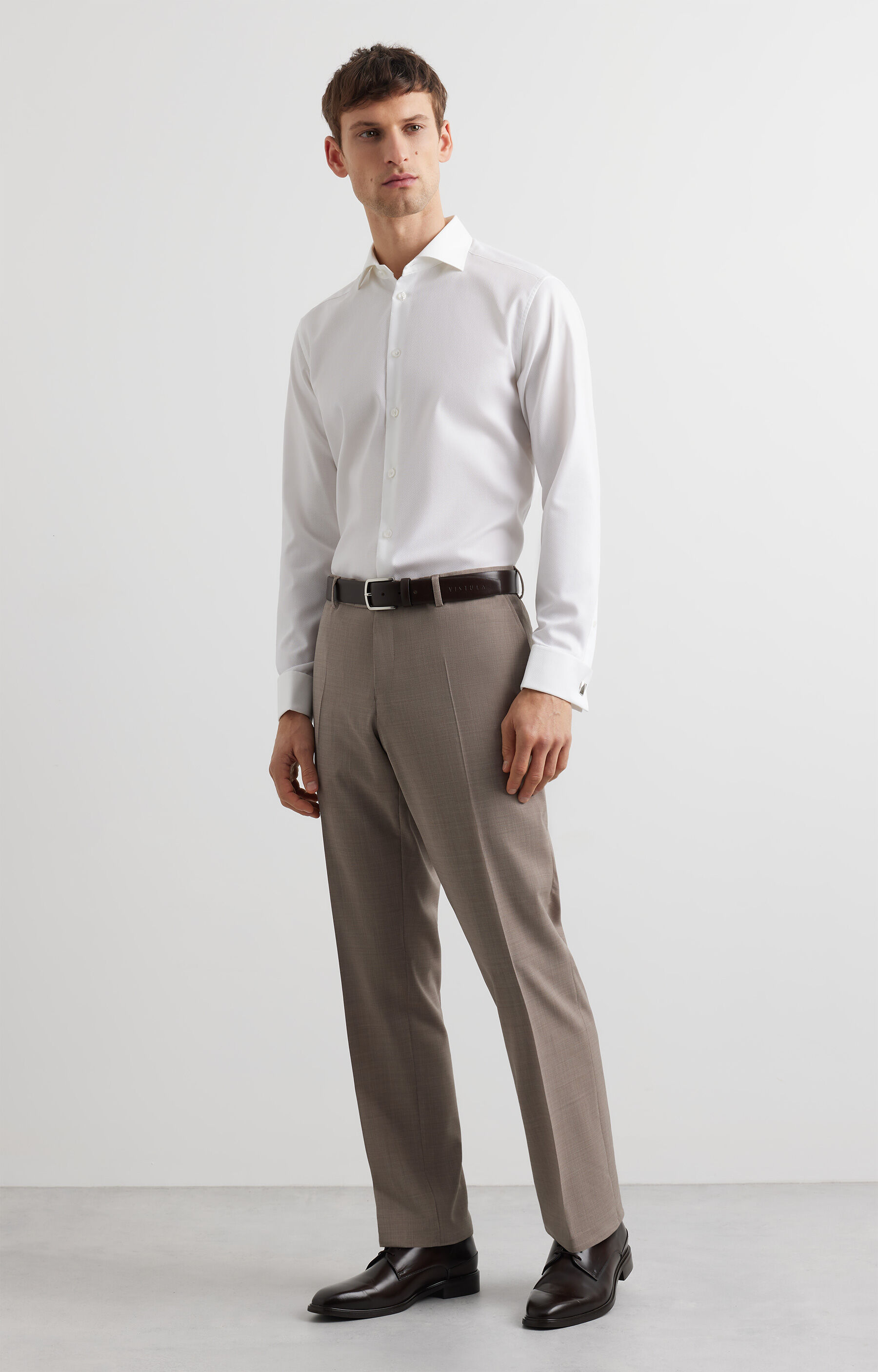 Biała koszula długi rękaw VISTULA - 5