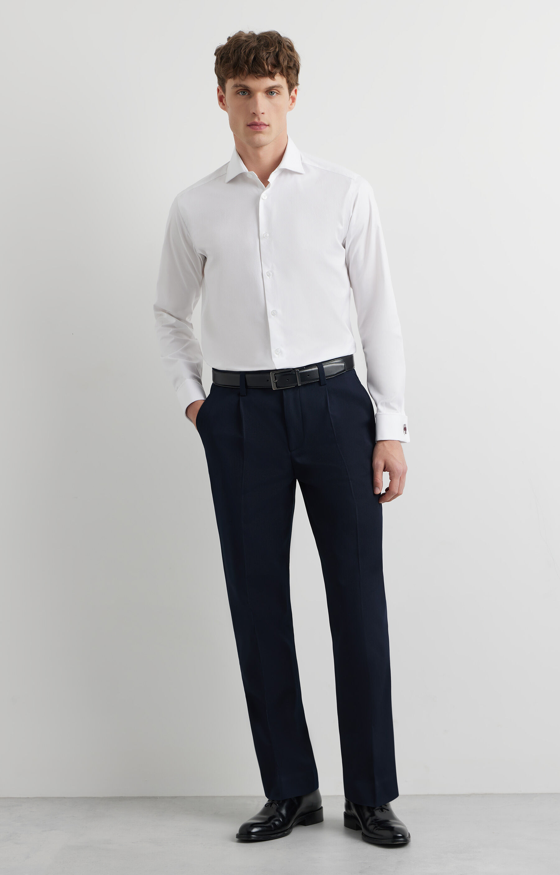 Biała koszula długi rękaw VISTULA - 4