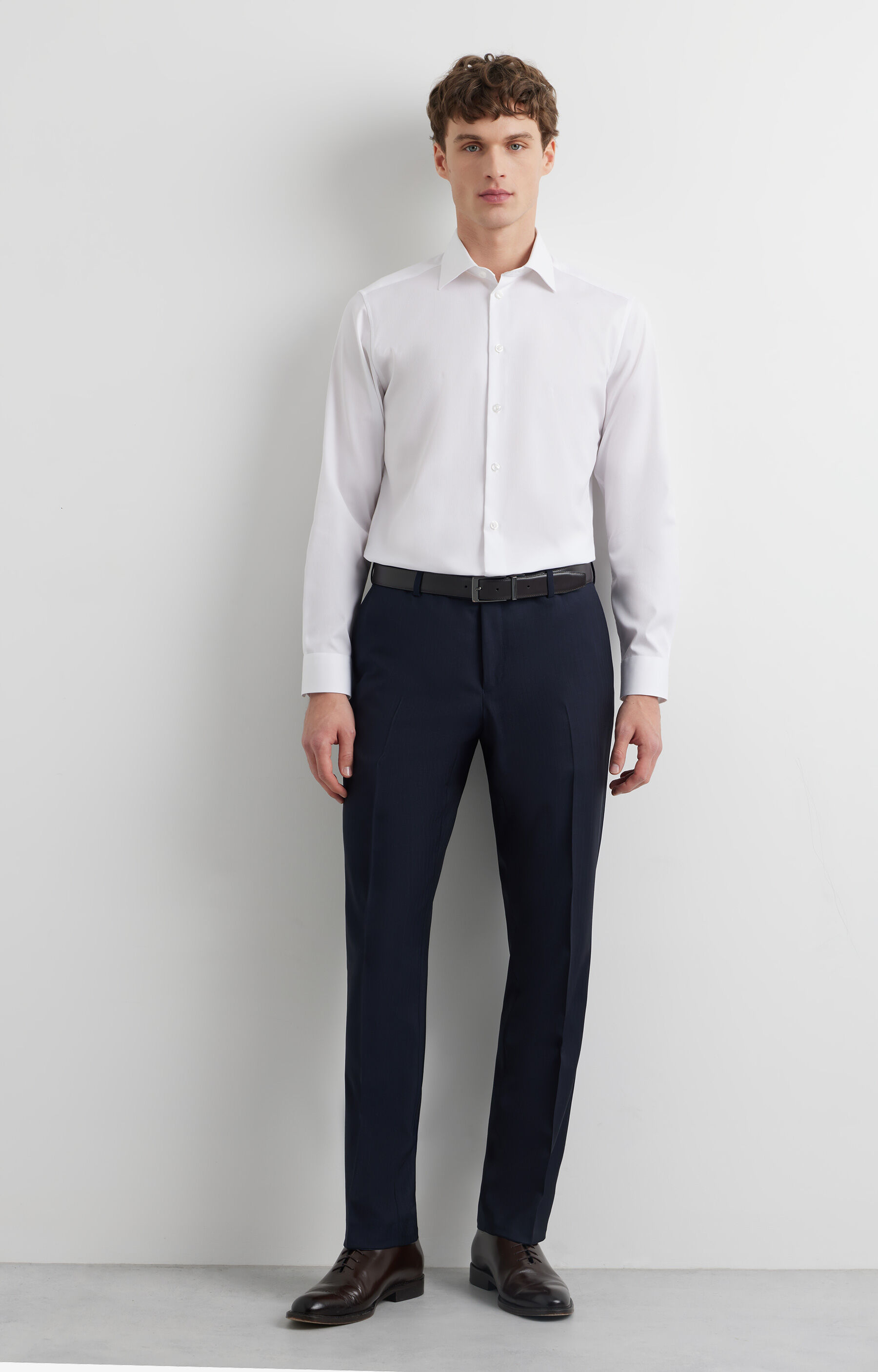 Biała koszula długi rękaw VISTULA