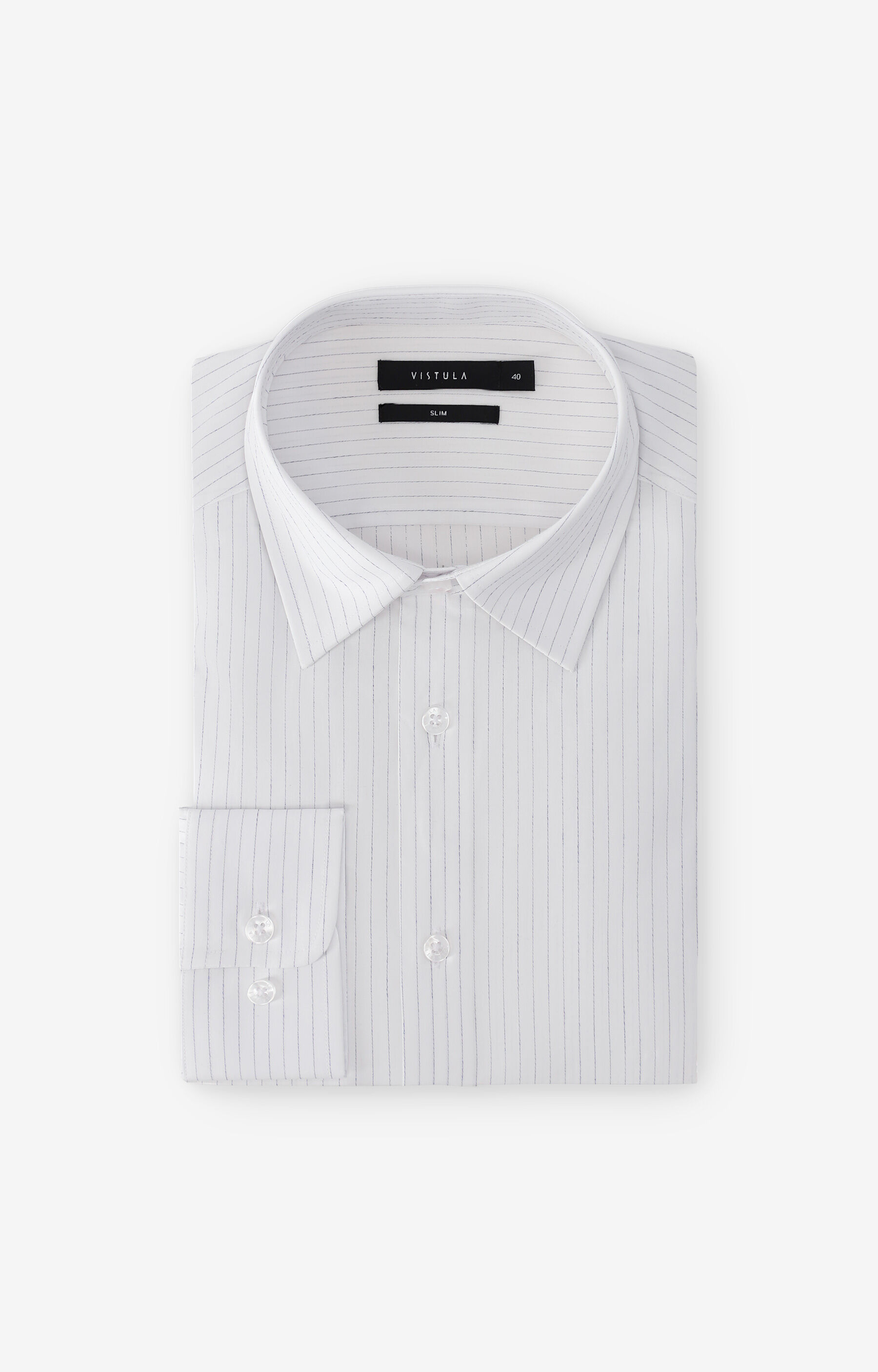 Koszula slim w prążek - 2