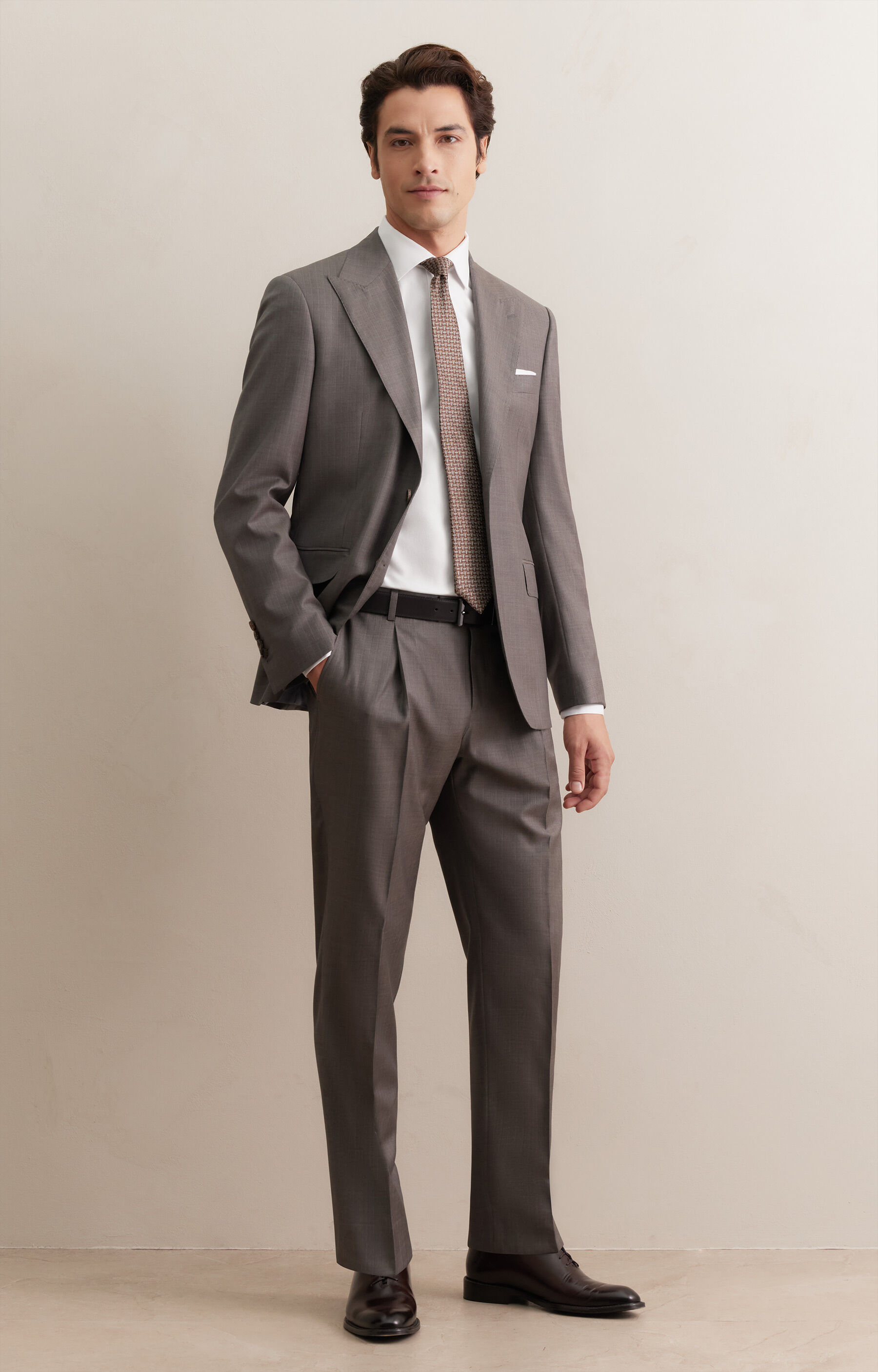 Biała koszula slim - 5