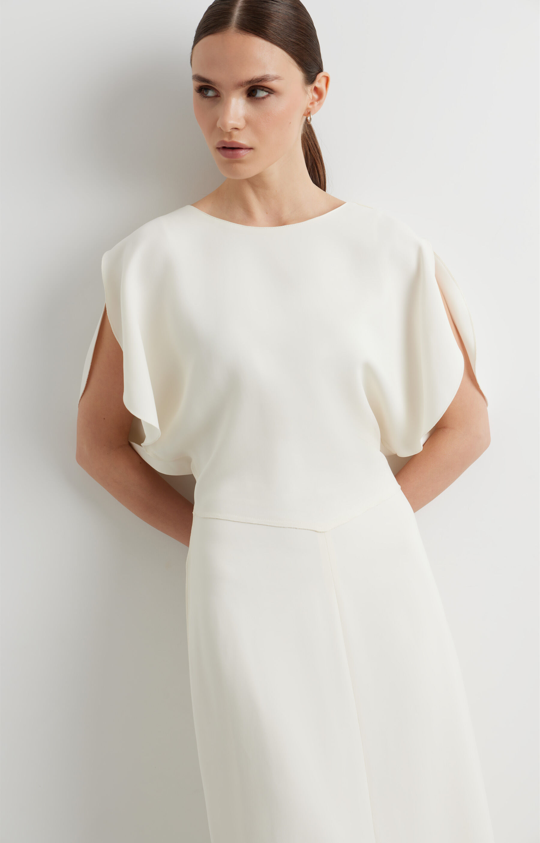 Gładka sukienka - 7