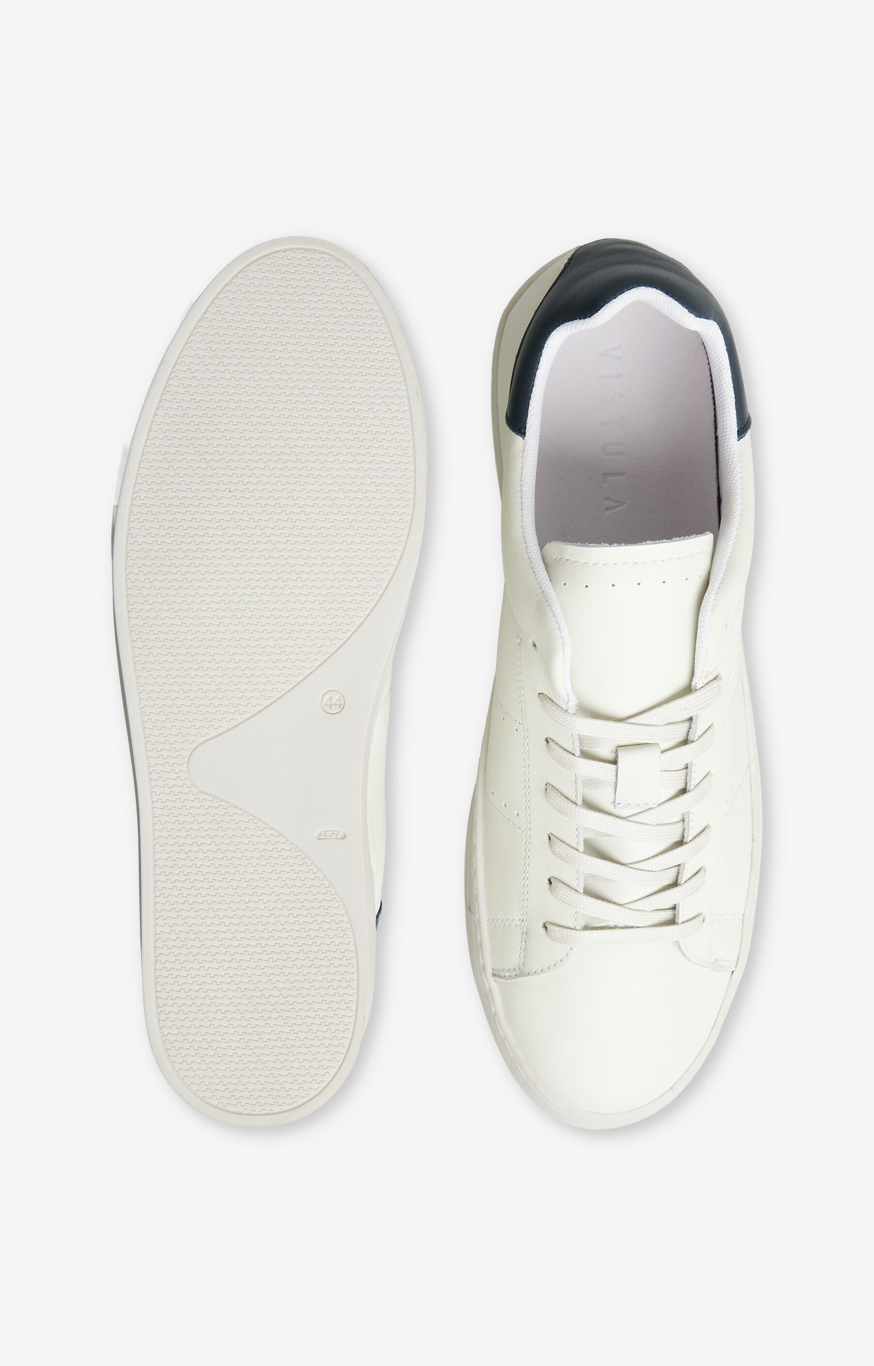 Skórzane sneakersy - 4