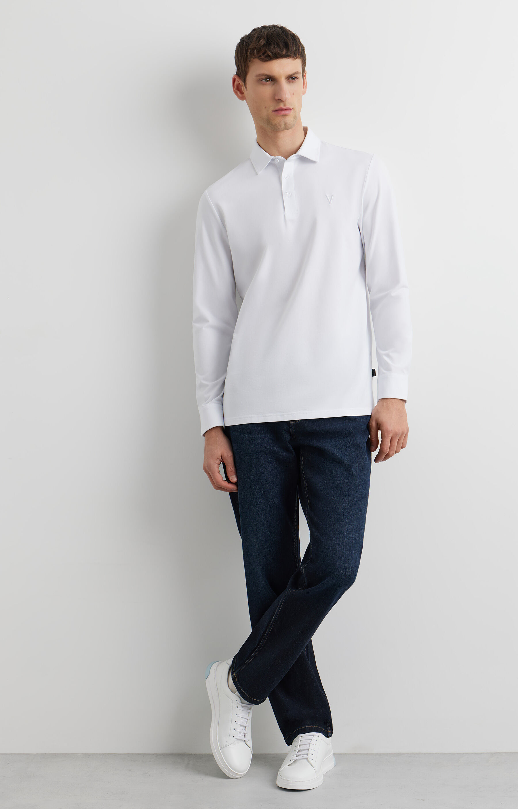 Polo regular z logo - 4