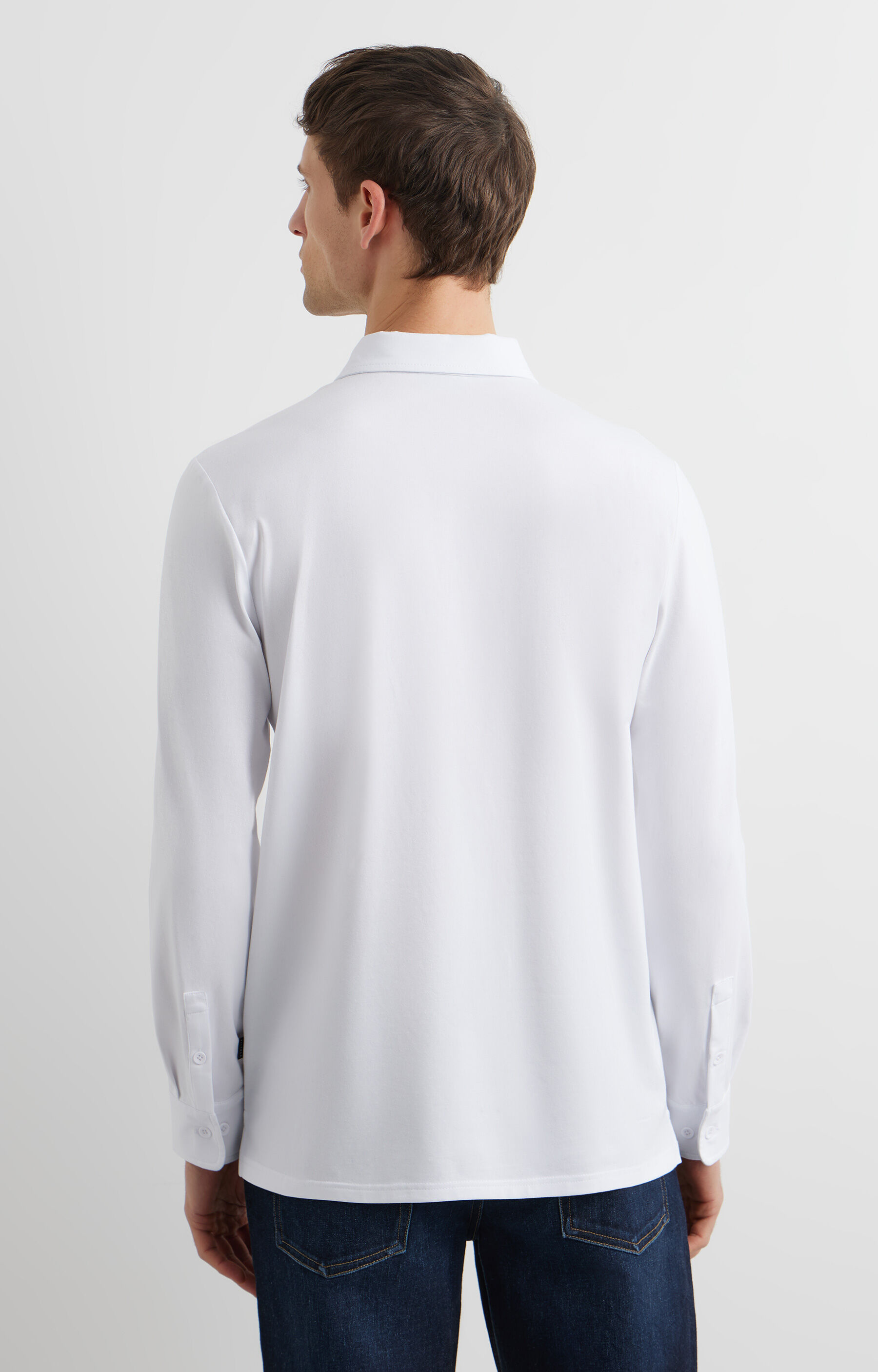 Polo regular z logo - 3