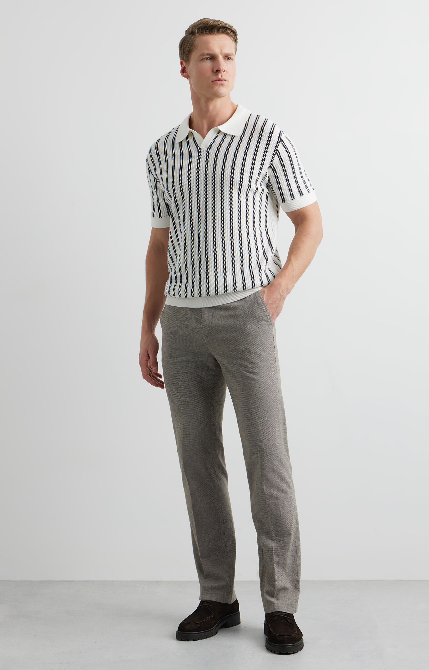 Polo swetrowe regular - 4