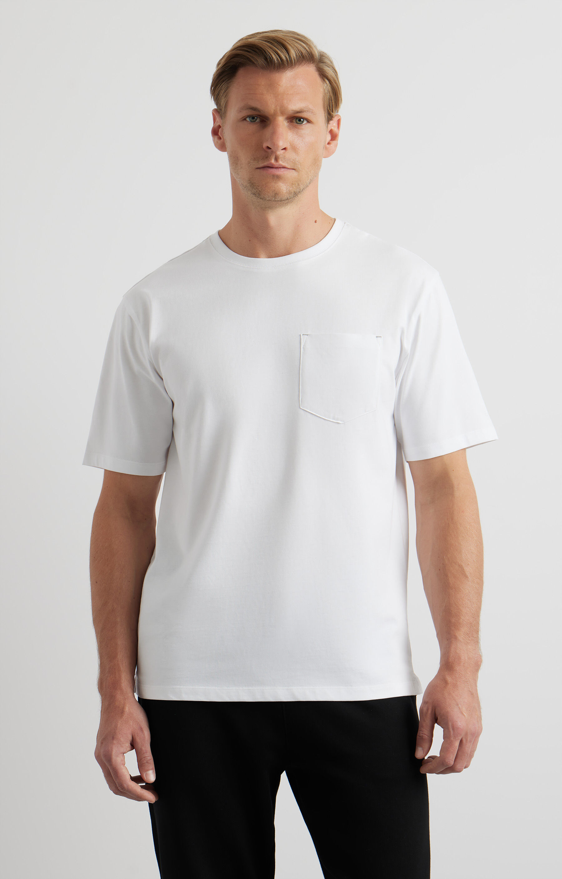 Gładki t-shirt