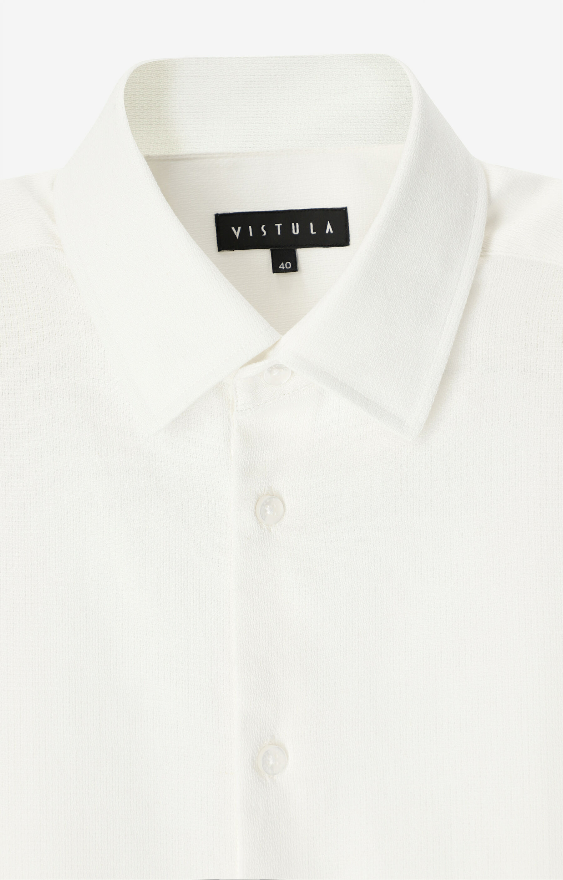 Koszula slim fit z dodatkiem lnu - 6