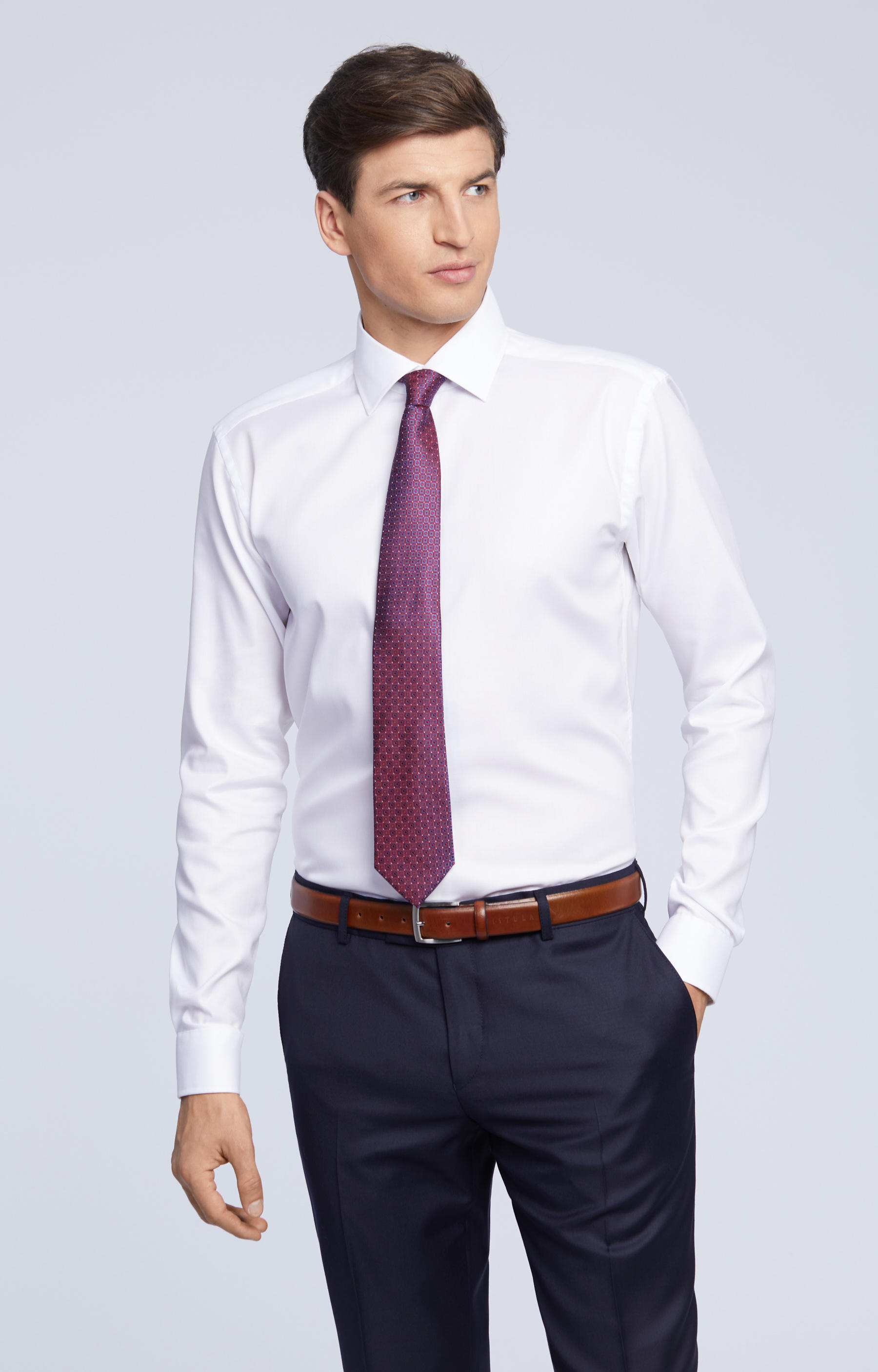 Elegancka koszula w mikrowzór - 2