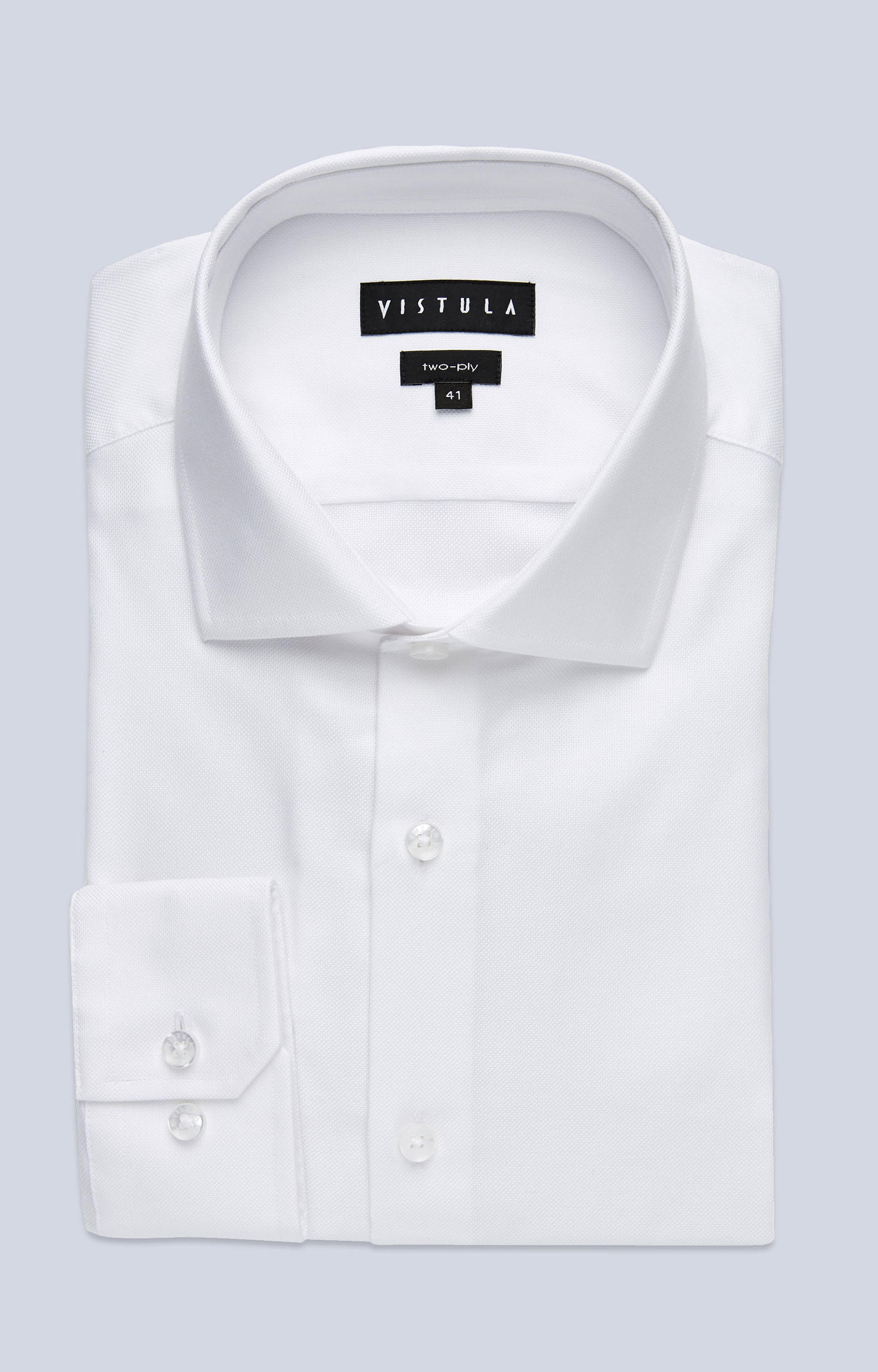 Klasyczna koszula z włoskim kołnierzem - 4