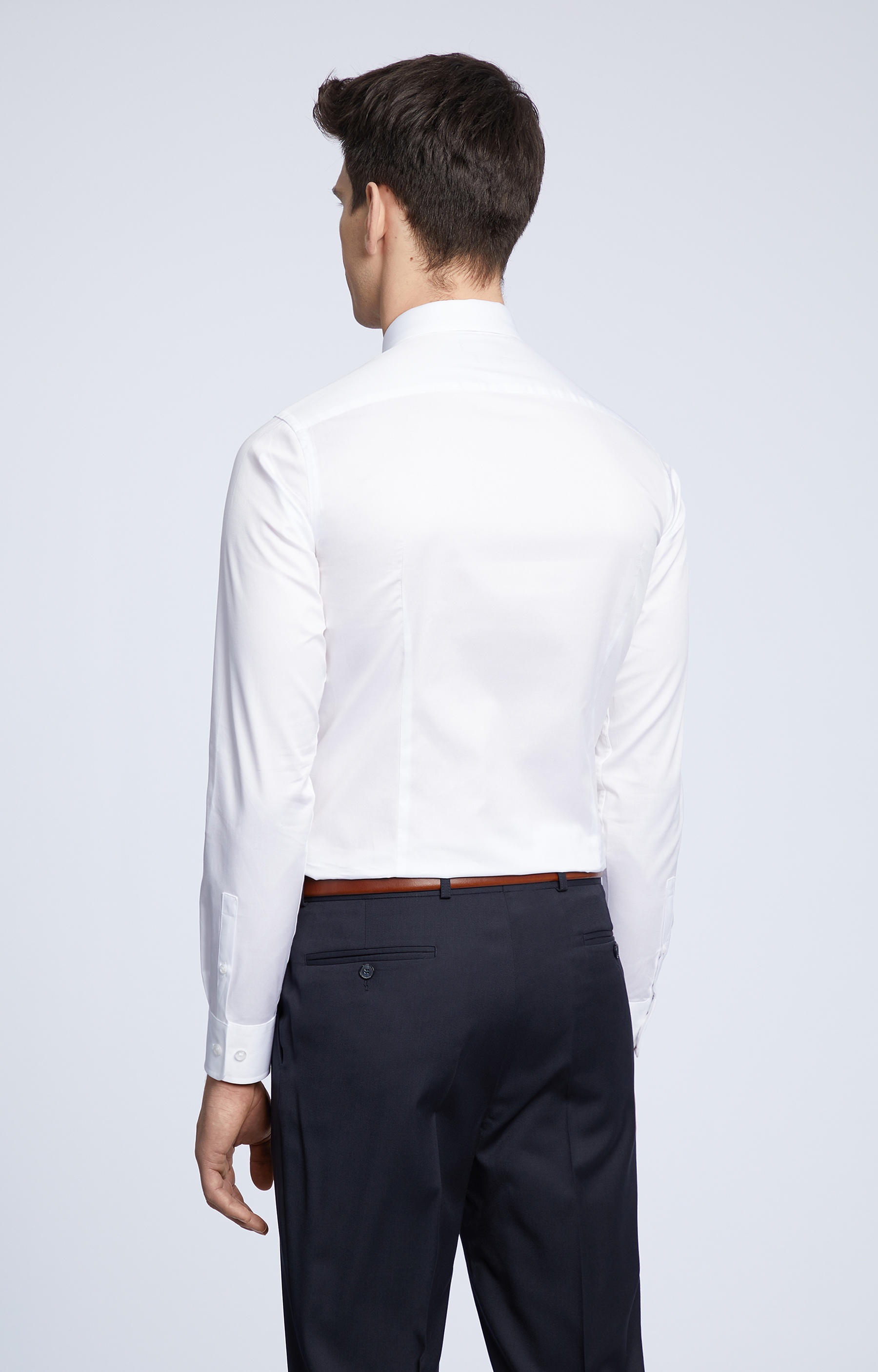 Koszula super slim z bawełny Two Ply - 4