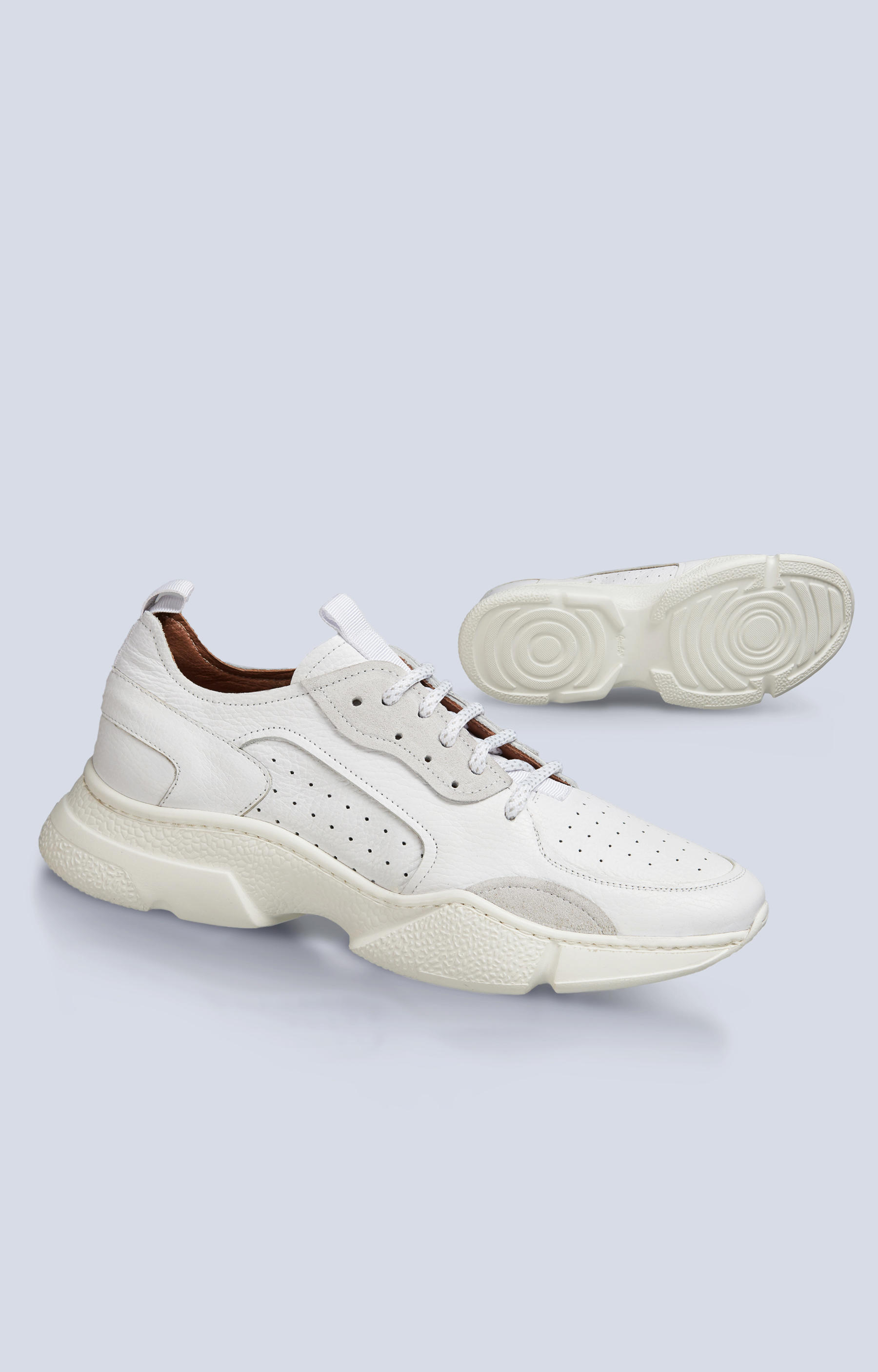 Skórzane sneakersy - 2