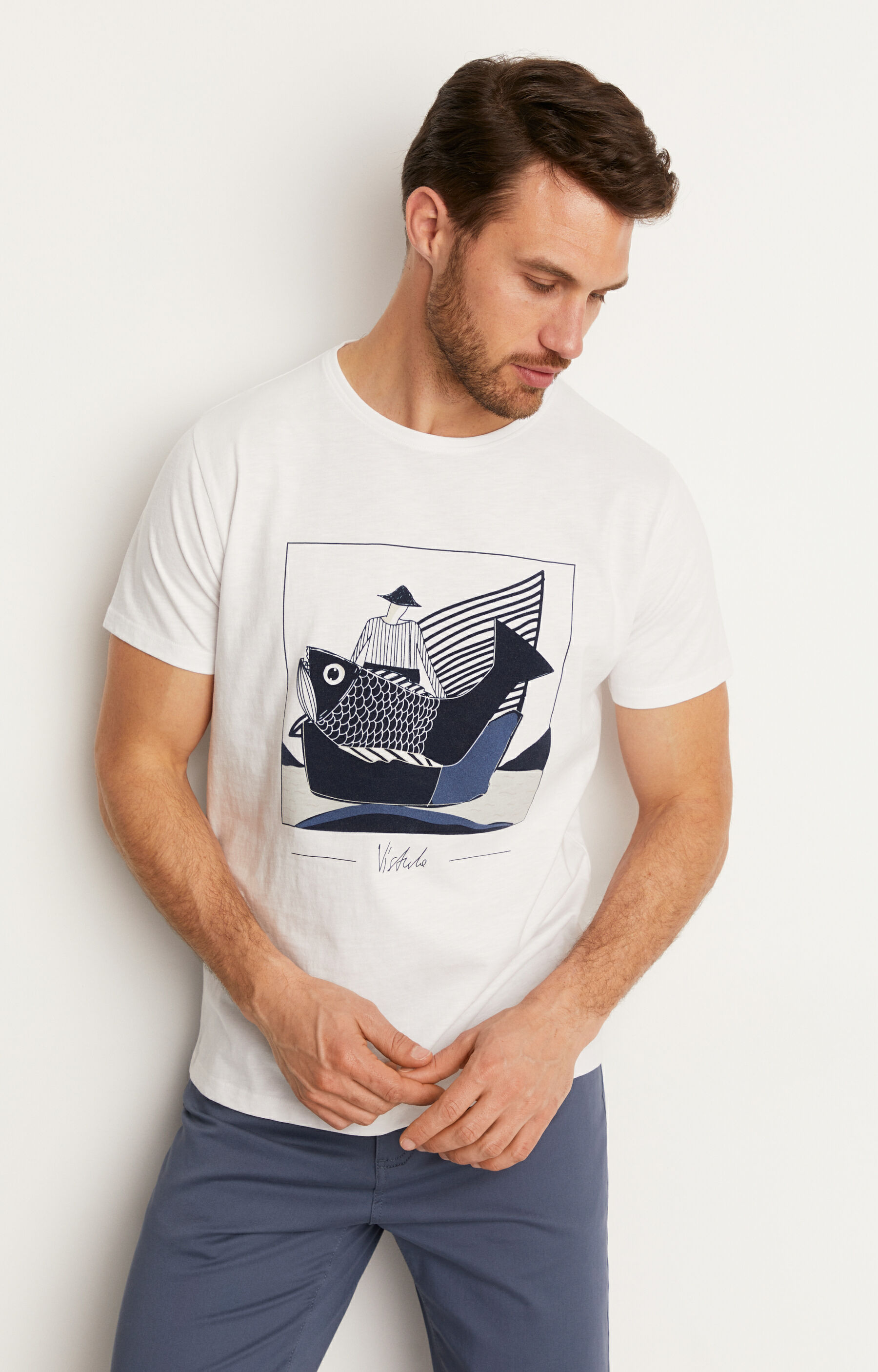 T-shirt z nadrukiem