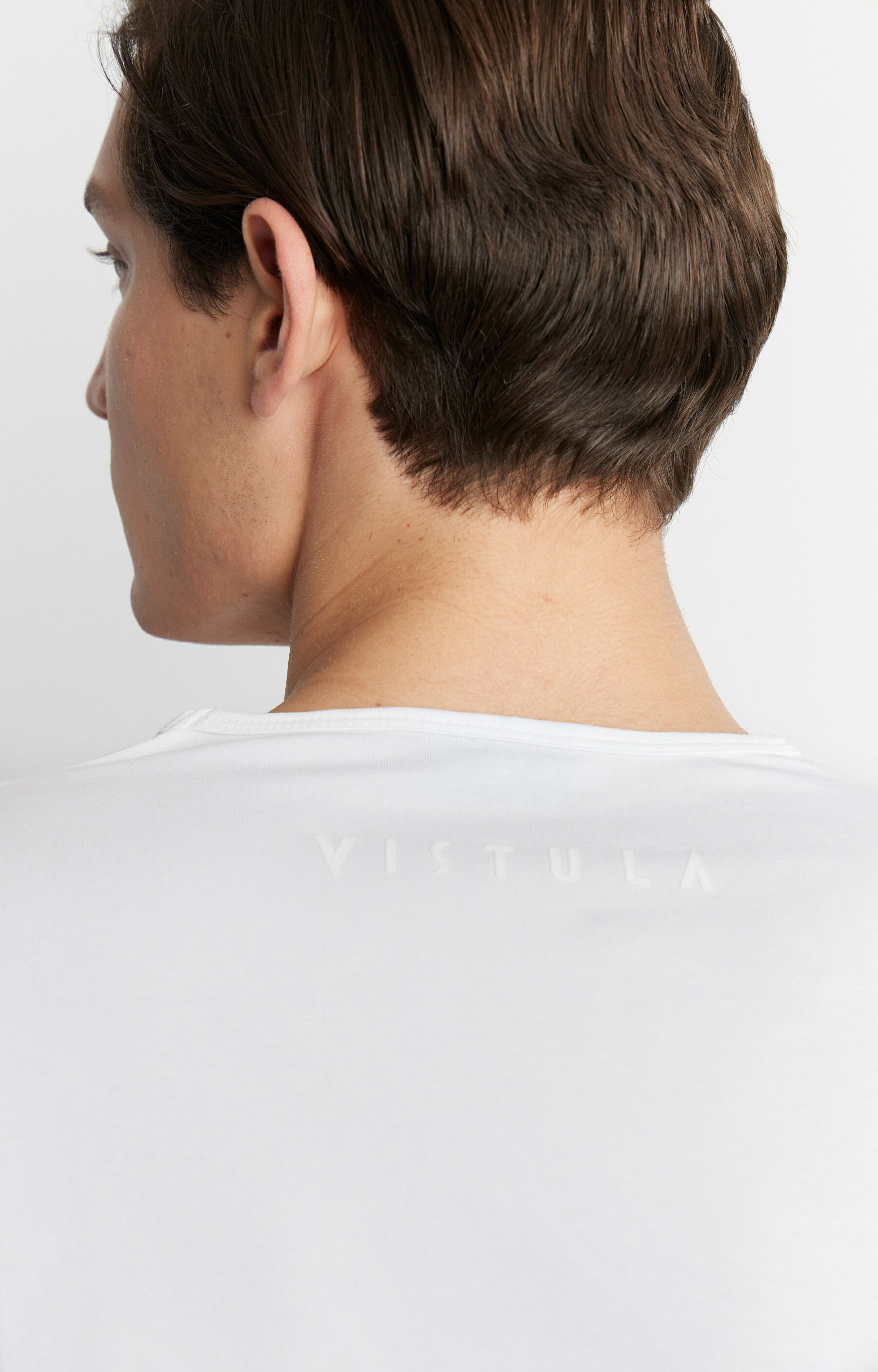 Dopasowany t-shirt basic - 4