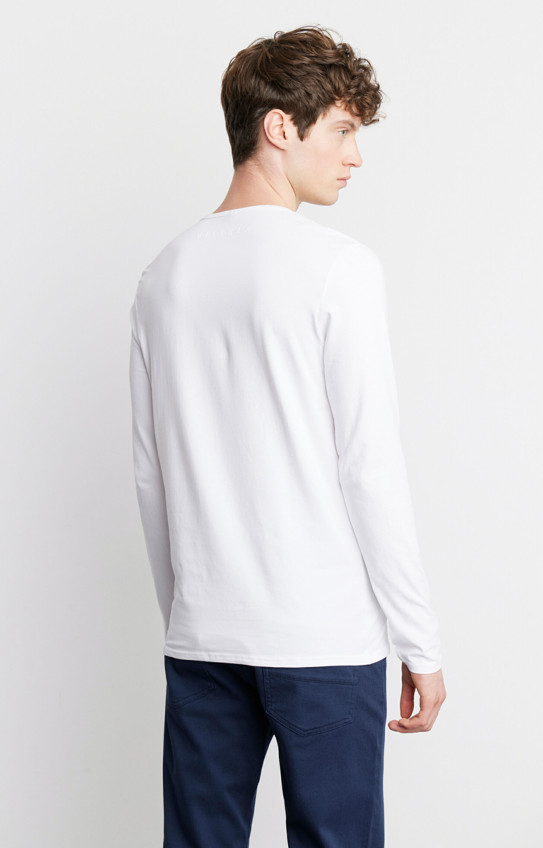 Bawełniany t-shirt basic - 4