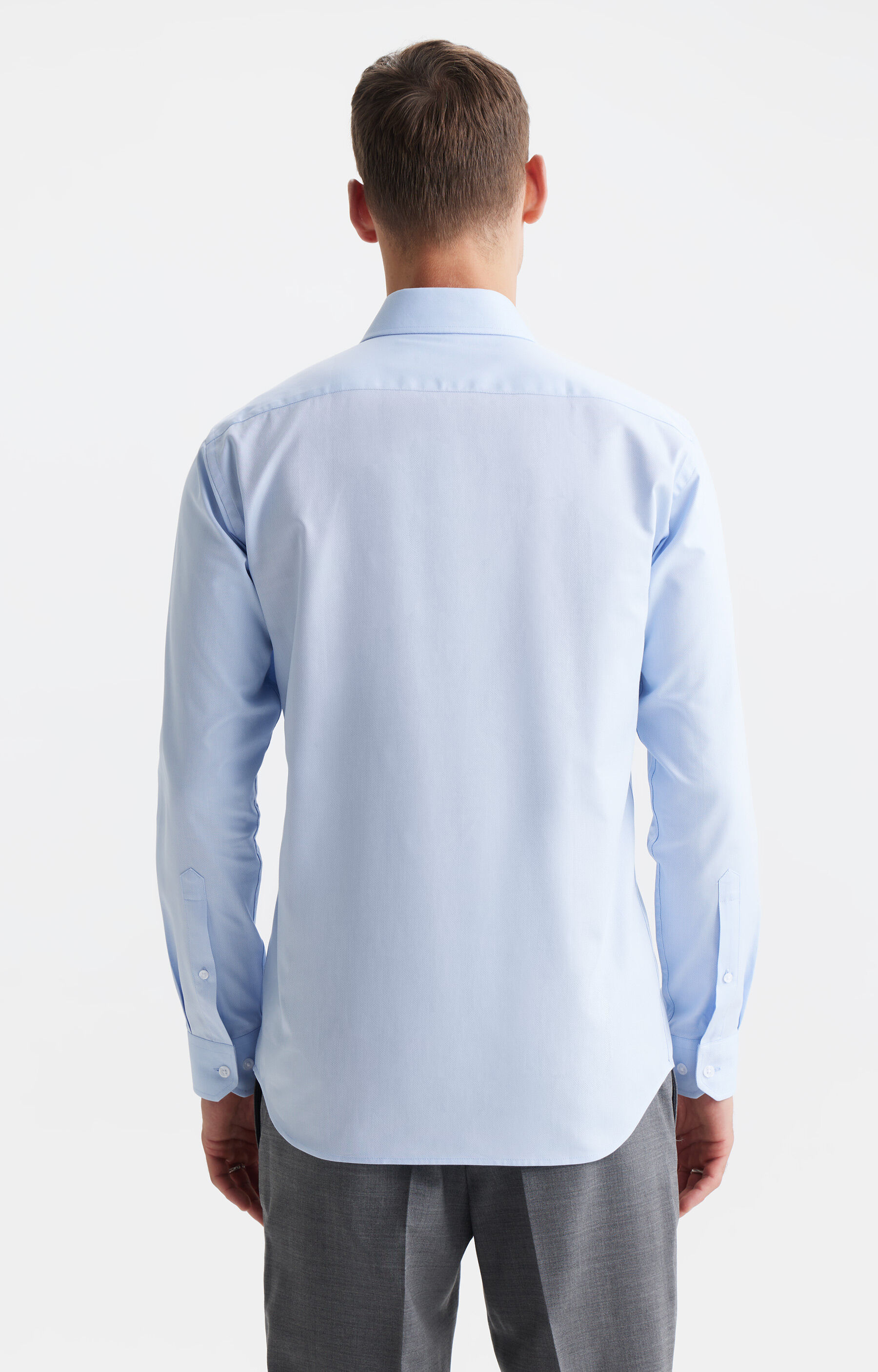 Bawełniana koszula slim fit - 4