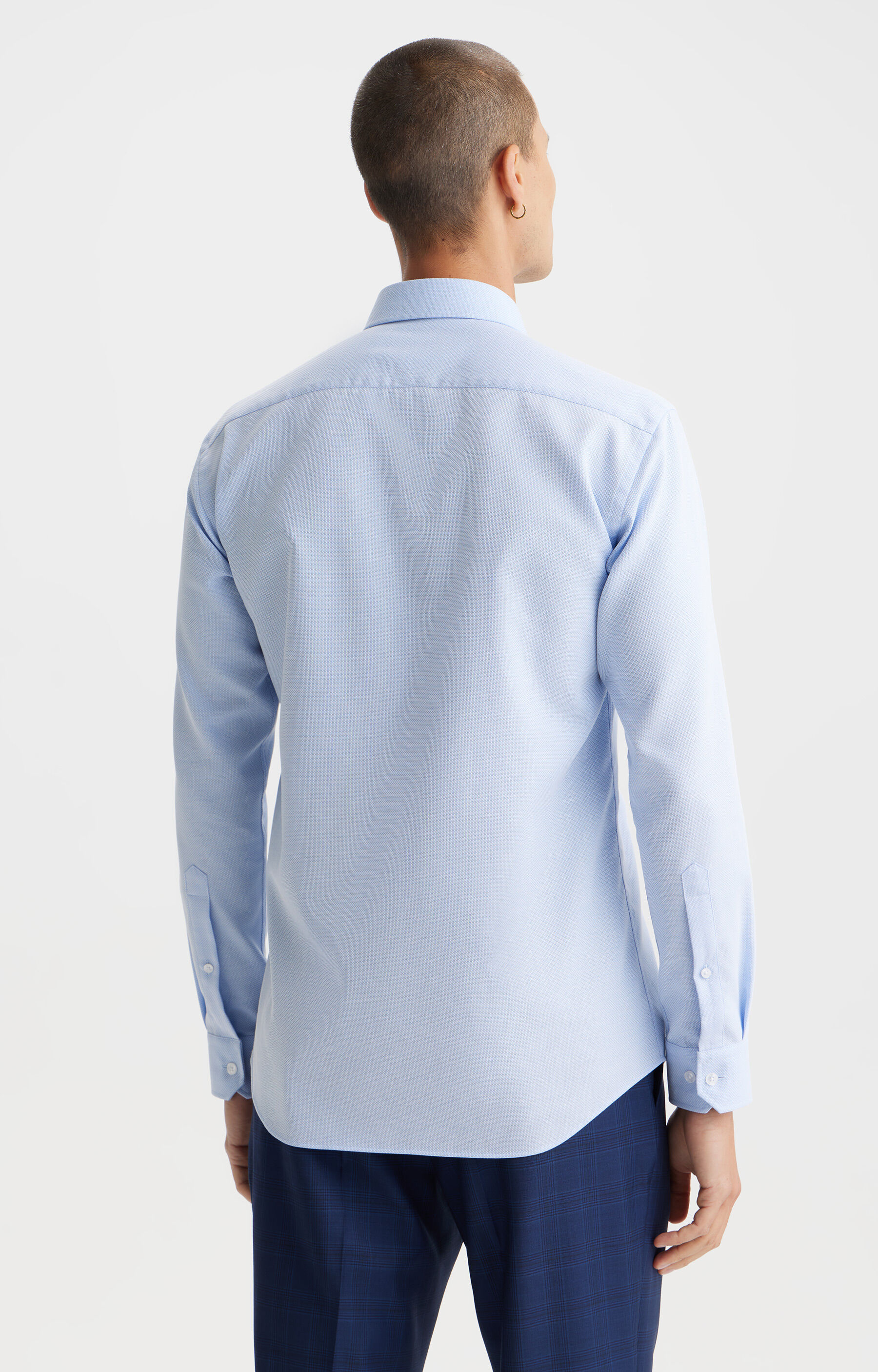 Bawełniana koszula slim fit - 5