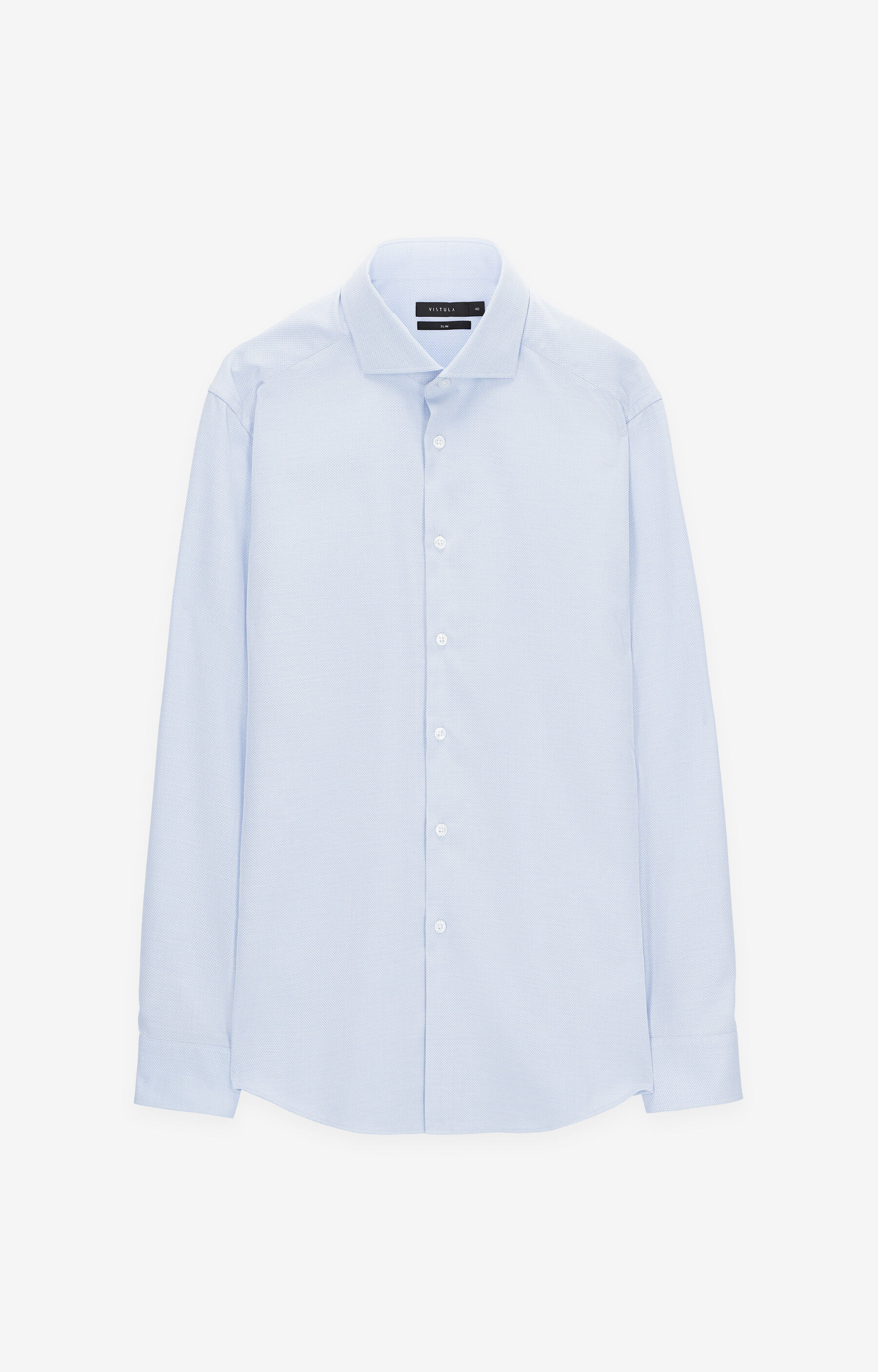 Bawełniana koszula slim fit - 2