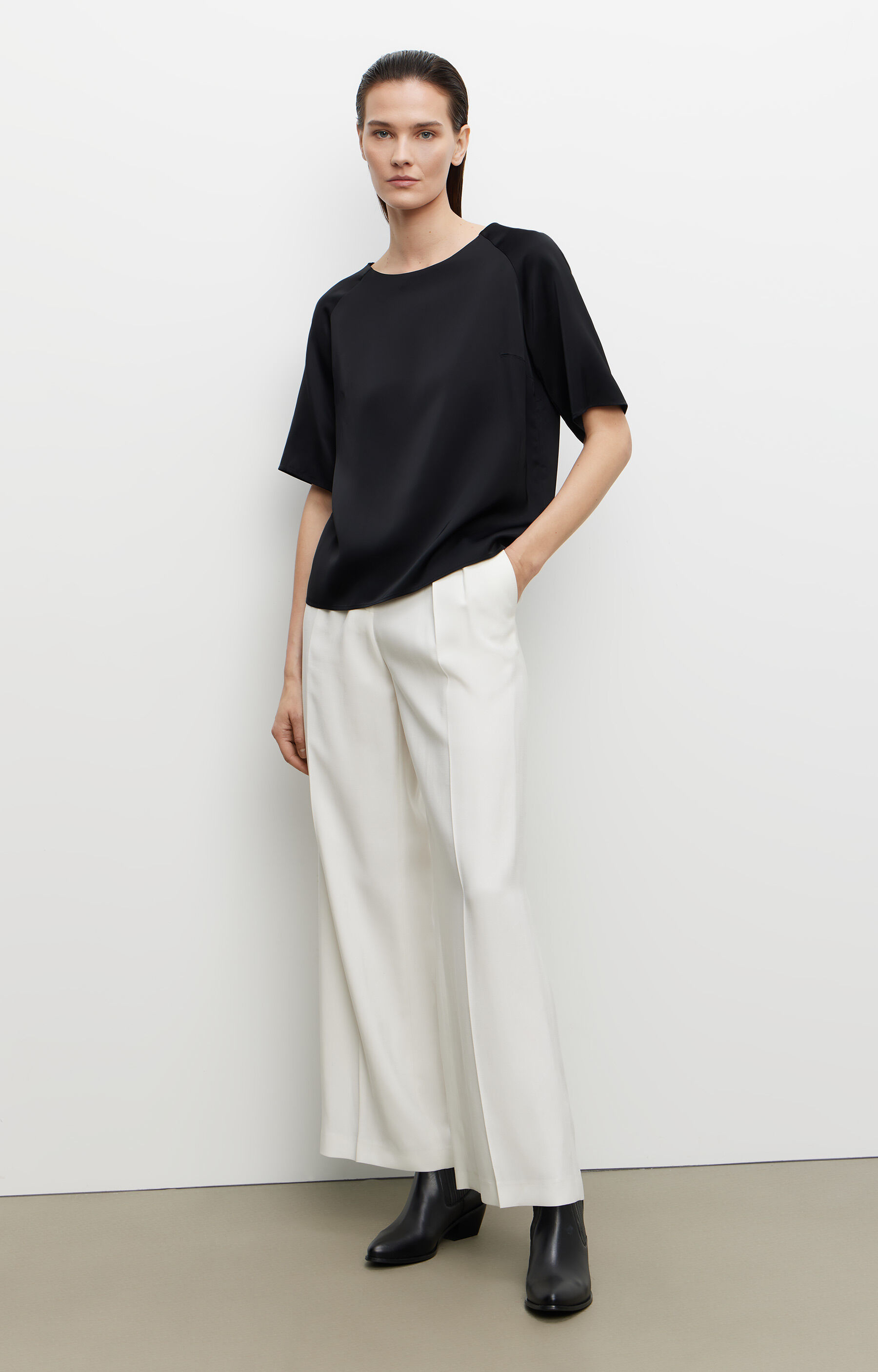 Bluzka z raglanowymi rękawami - 3