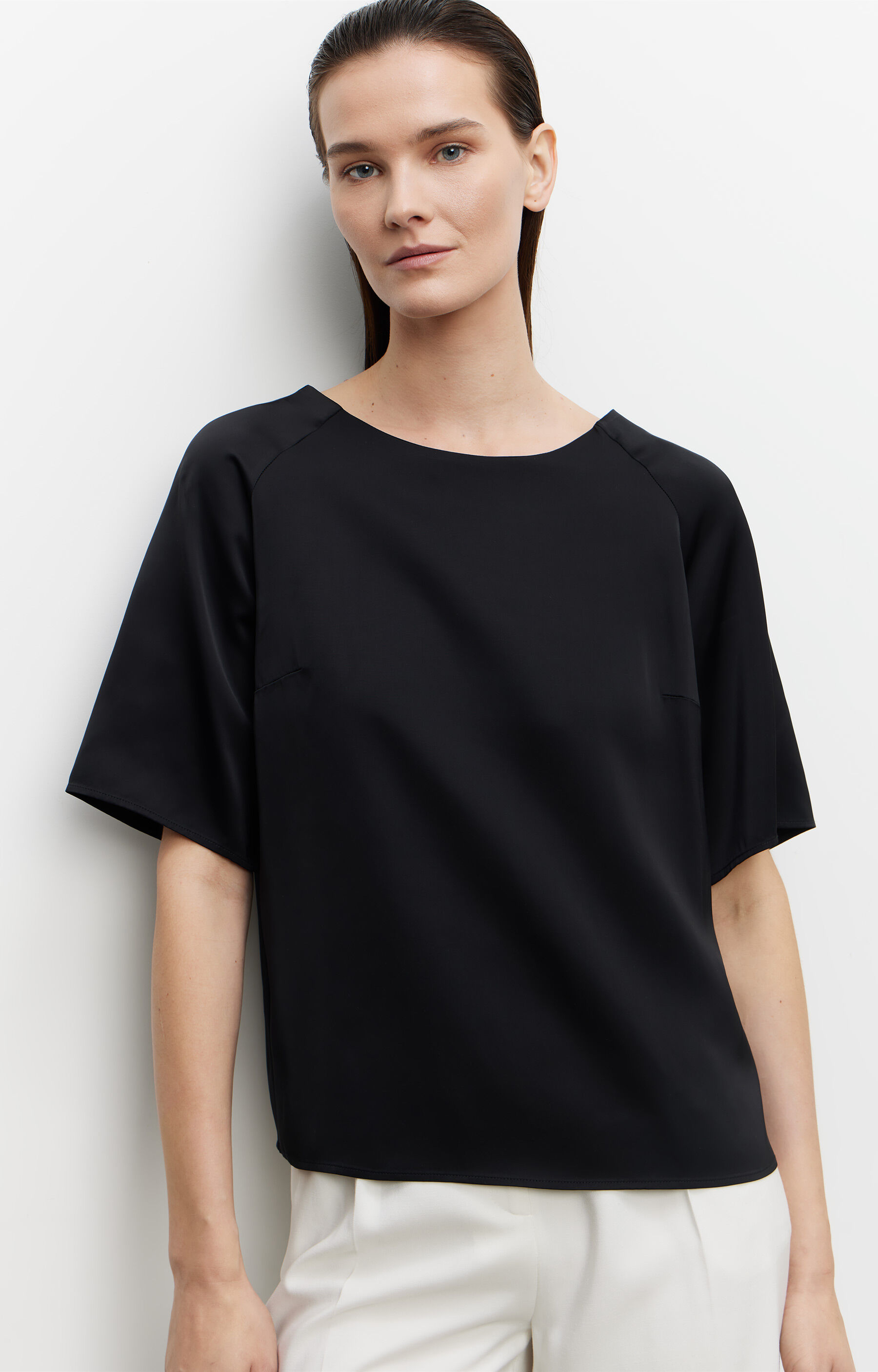 Bluzka z raglanowymi rękawami - 4