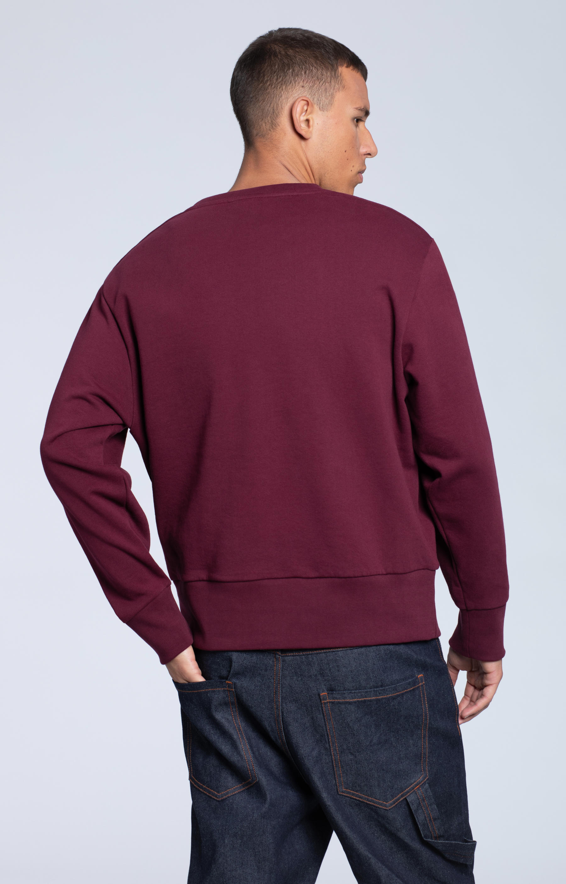 Bluza crewneck z haftem - 3