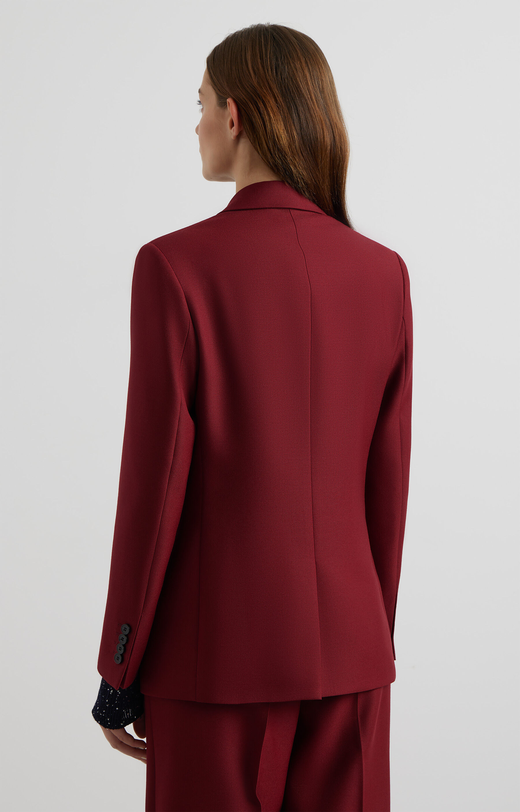 Dwurzędowa marynarka slim do garnituru - Mix&Match - 3