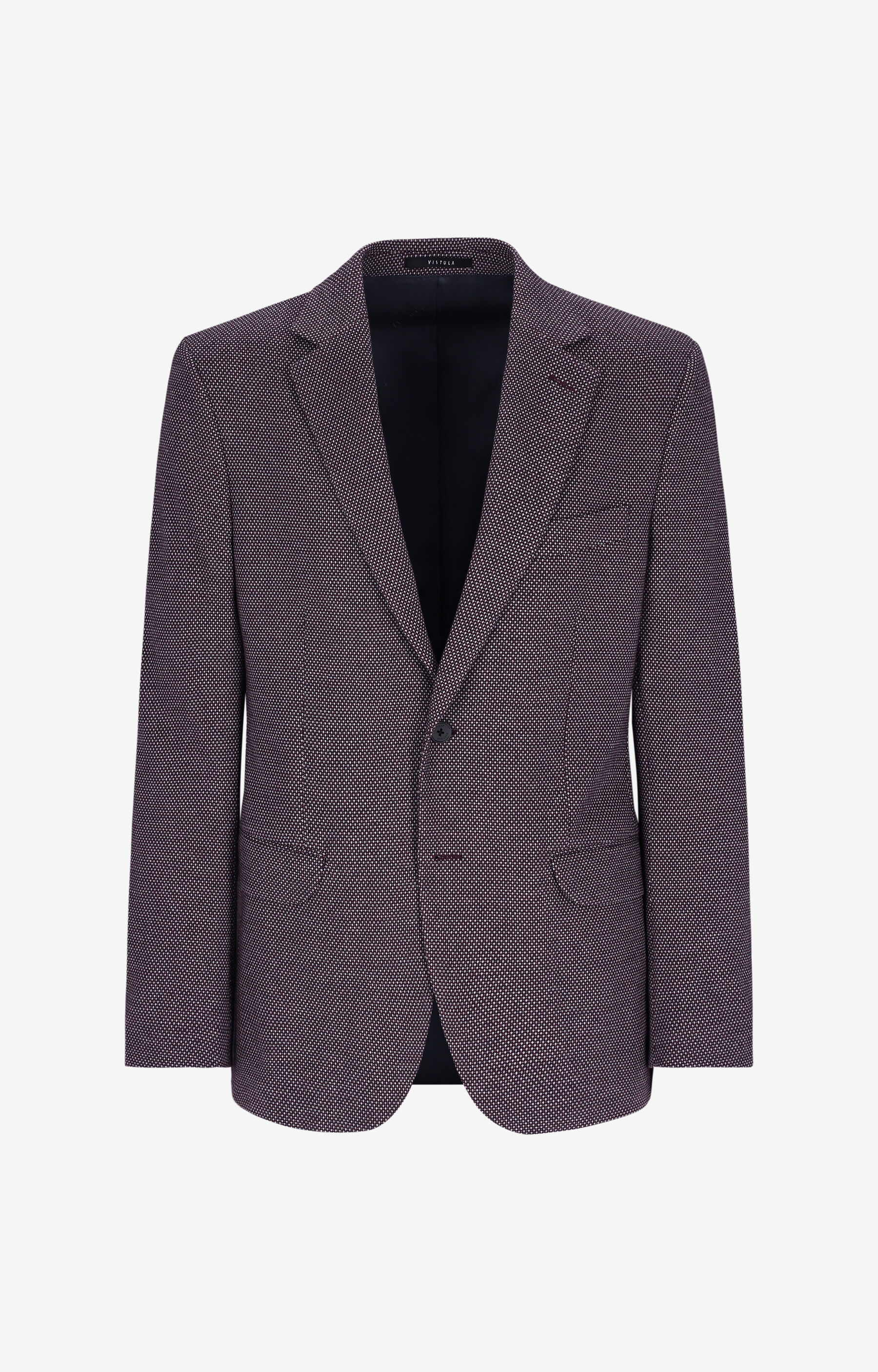 Dzianinowa marynarka super slim - 2