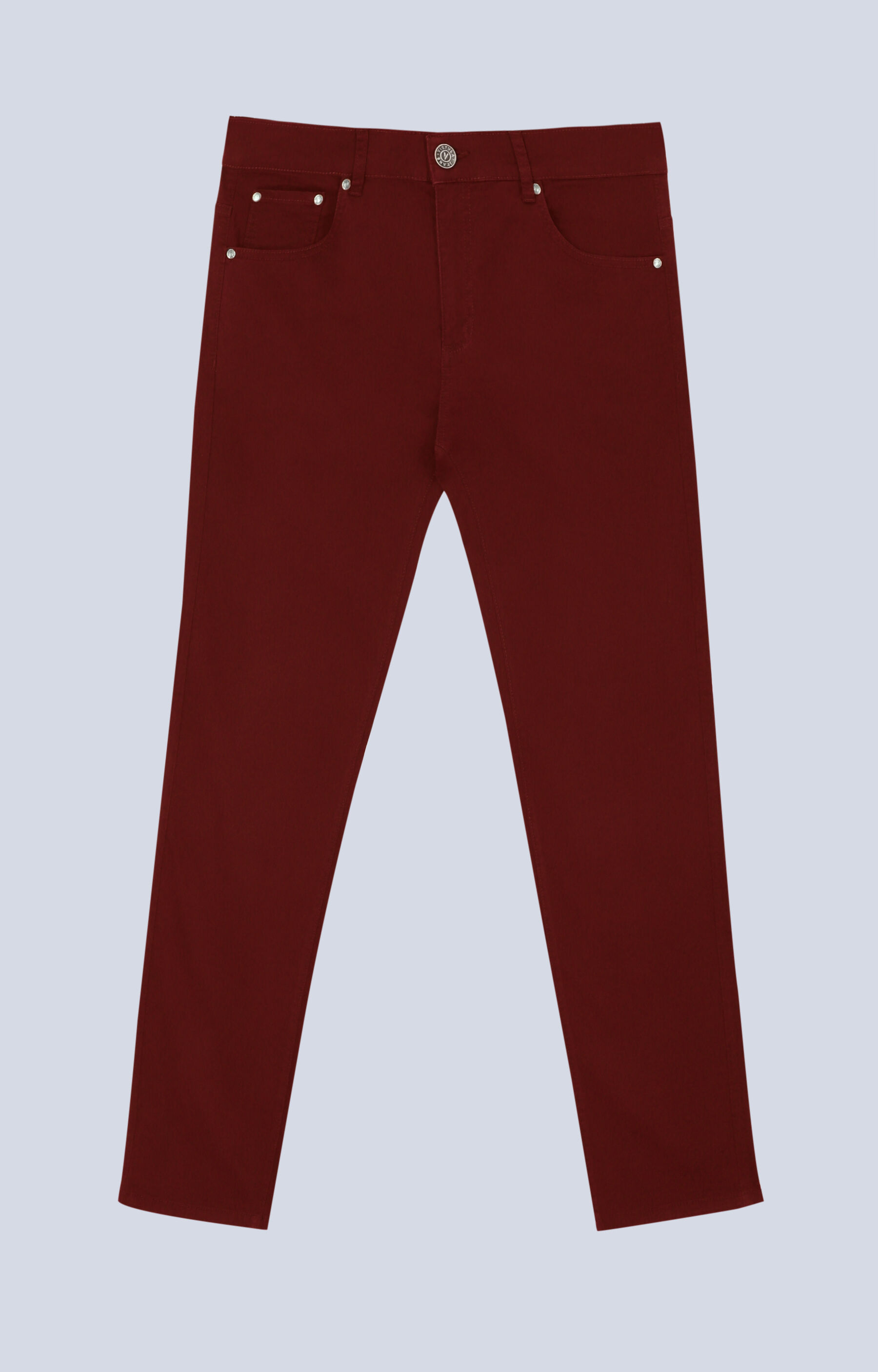 Bawełniane spodnie 5-pockets - 4