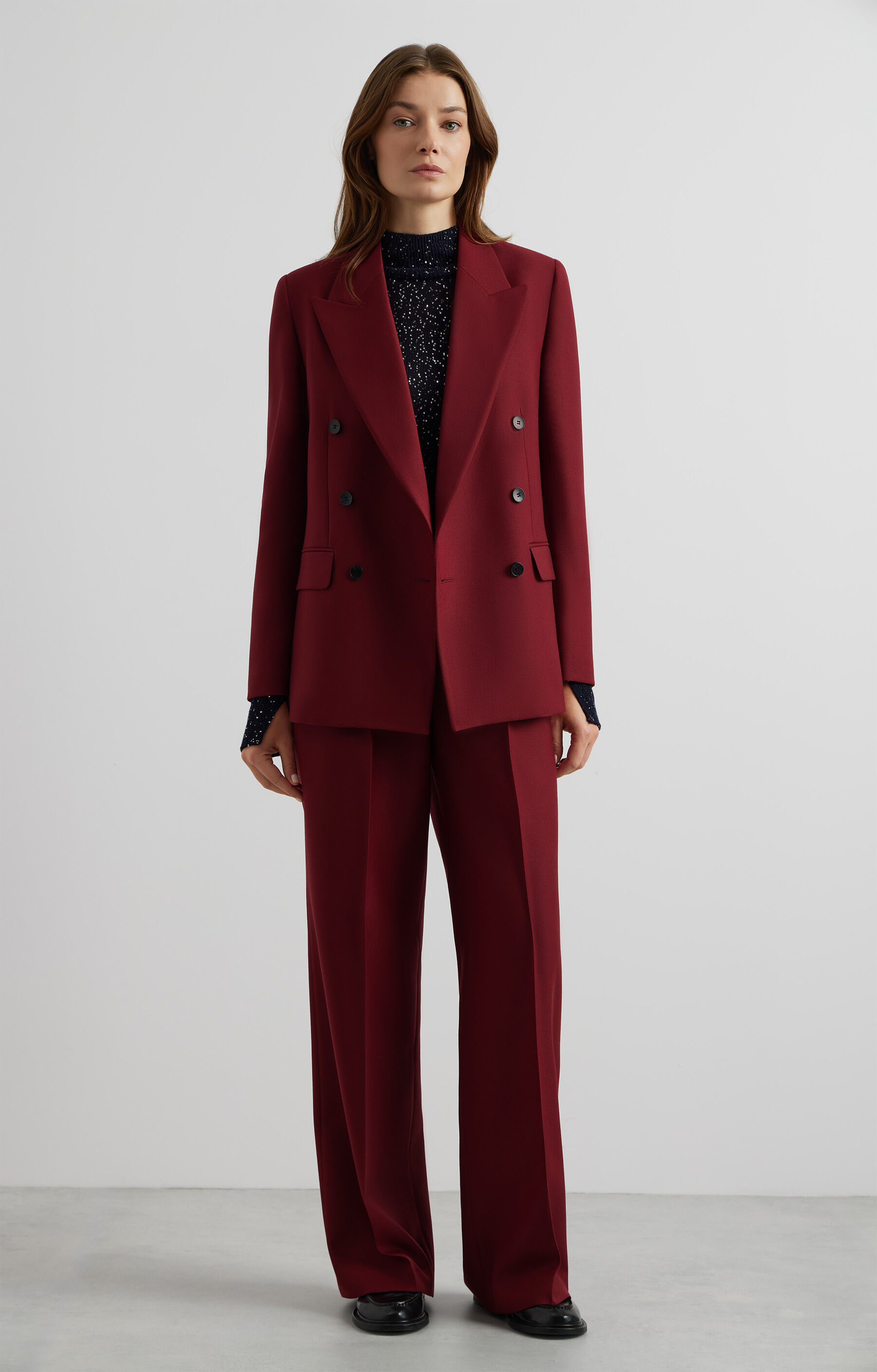 Spodnie wide leg do garnituru - Mix&Match