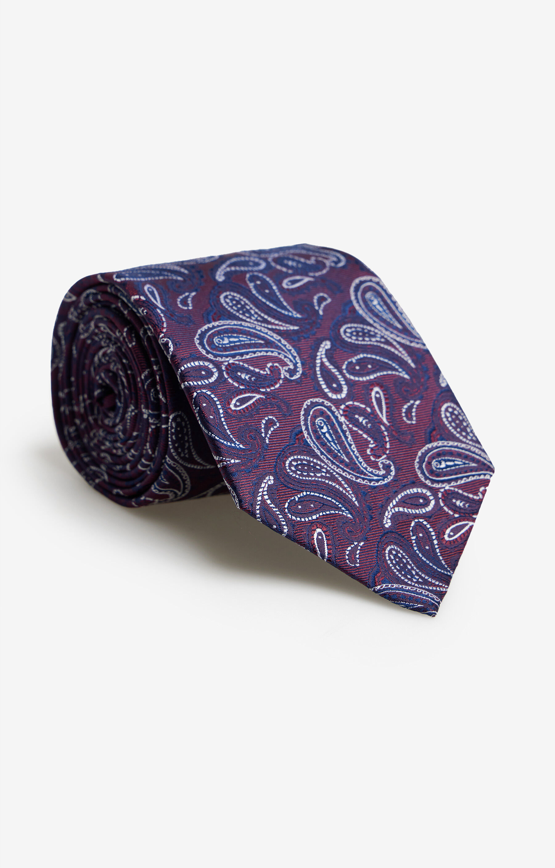 Jedwabny krawat we wzór paisley