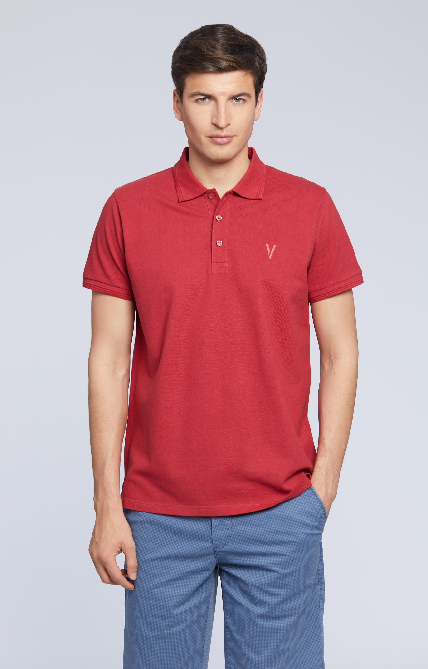 Bawełniane polo z logo - 2