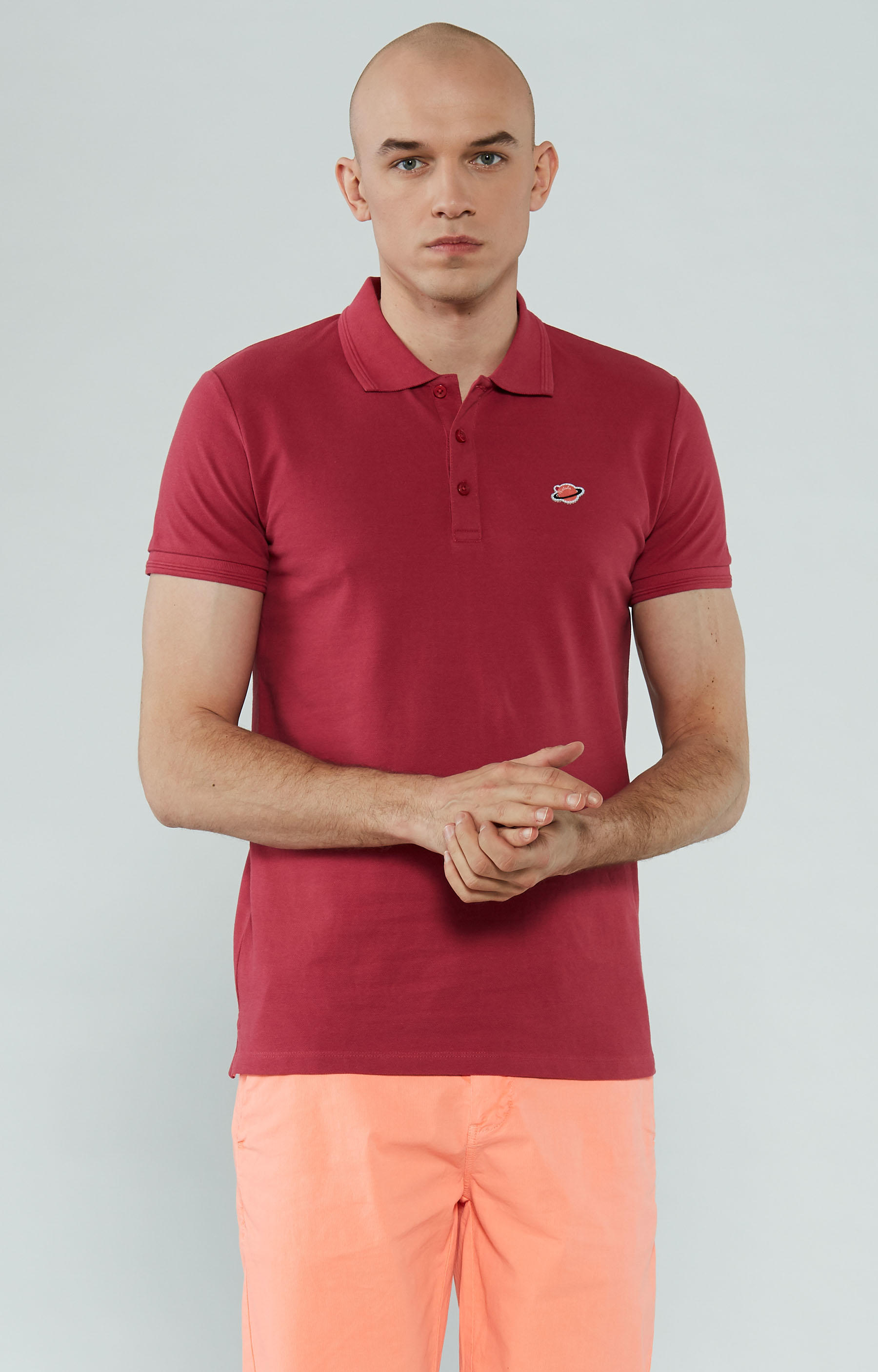 Polo z ozdobną aplikacją