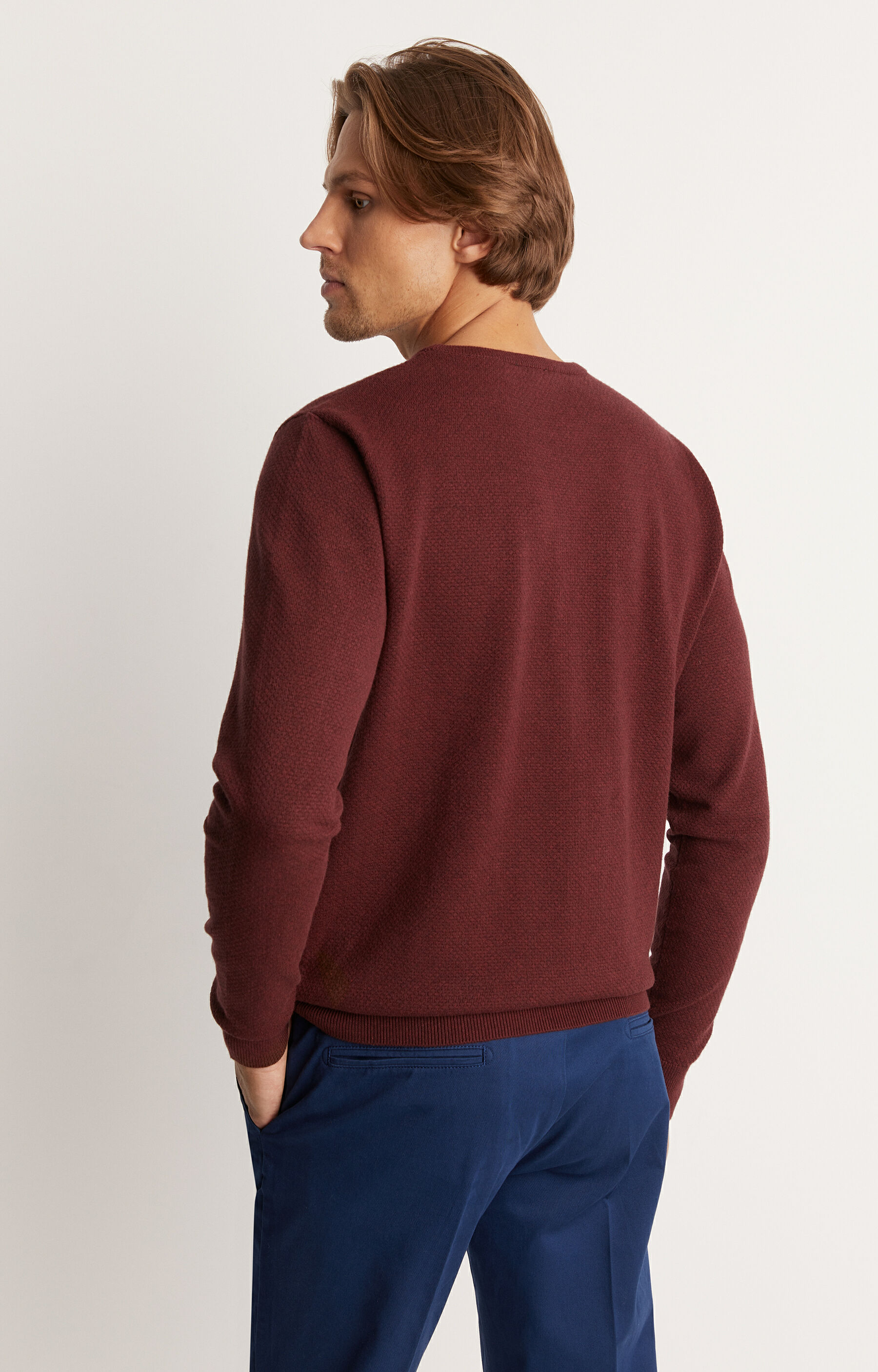 Sweter round-neck