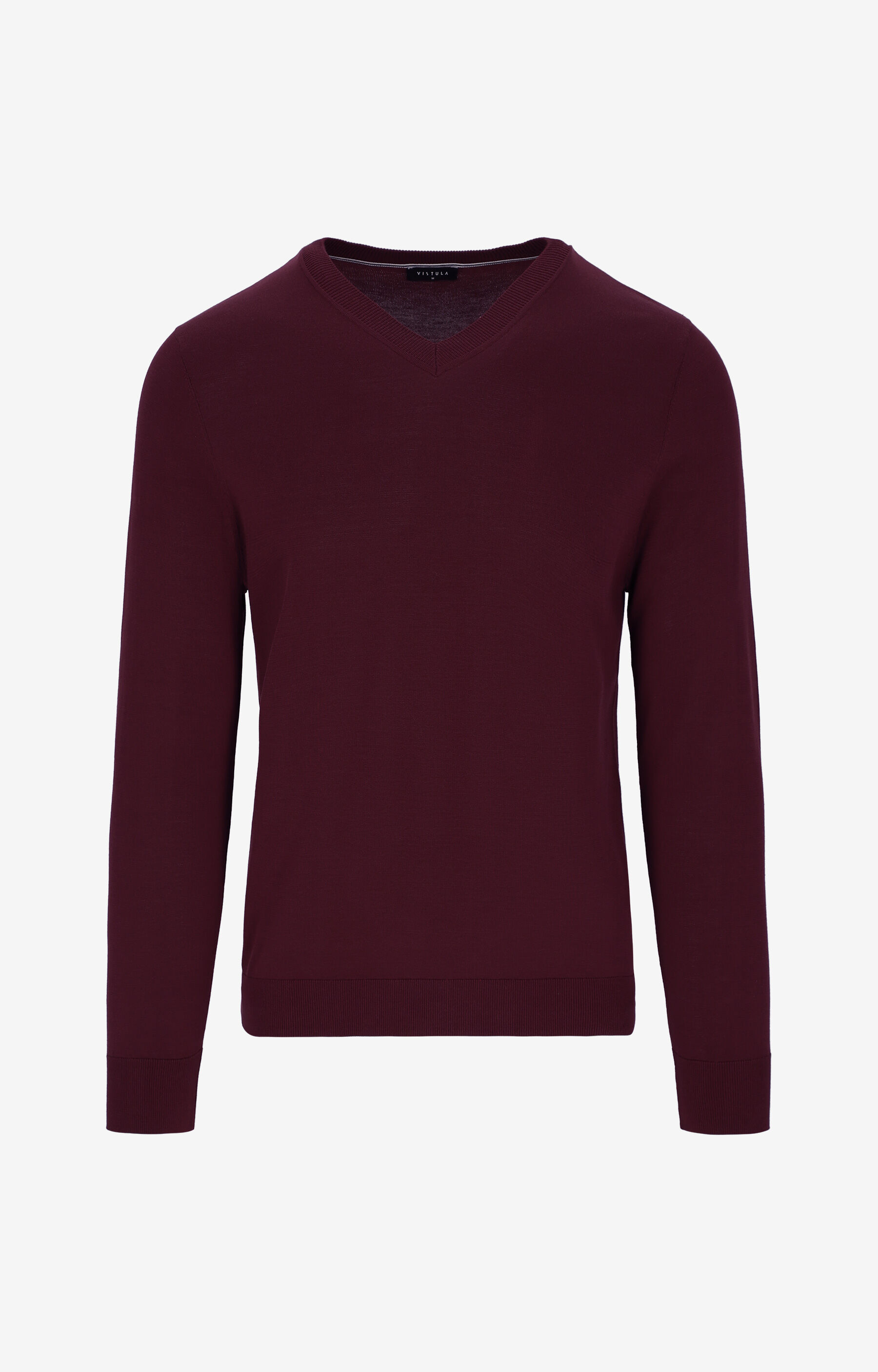 Sweter v-neck - 2