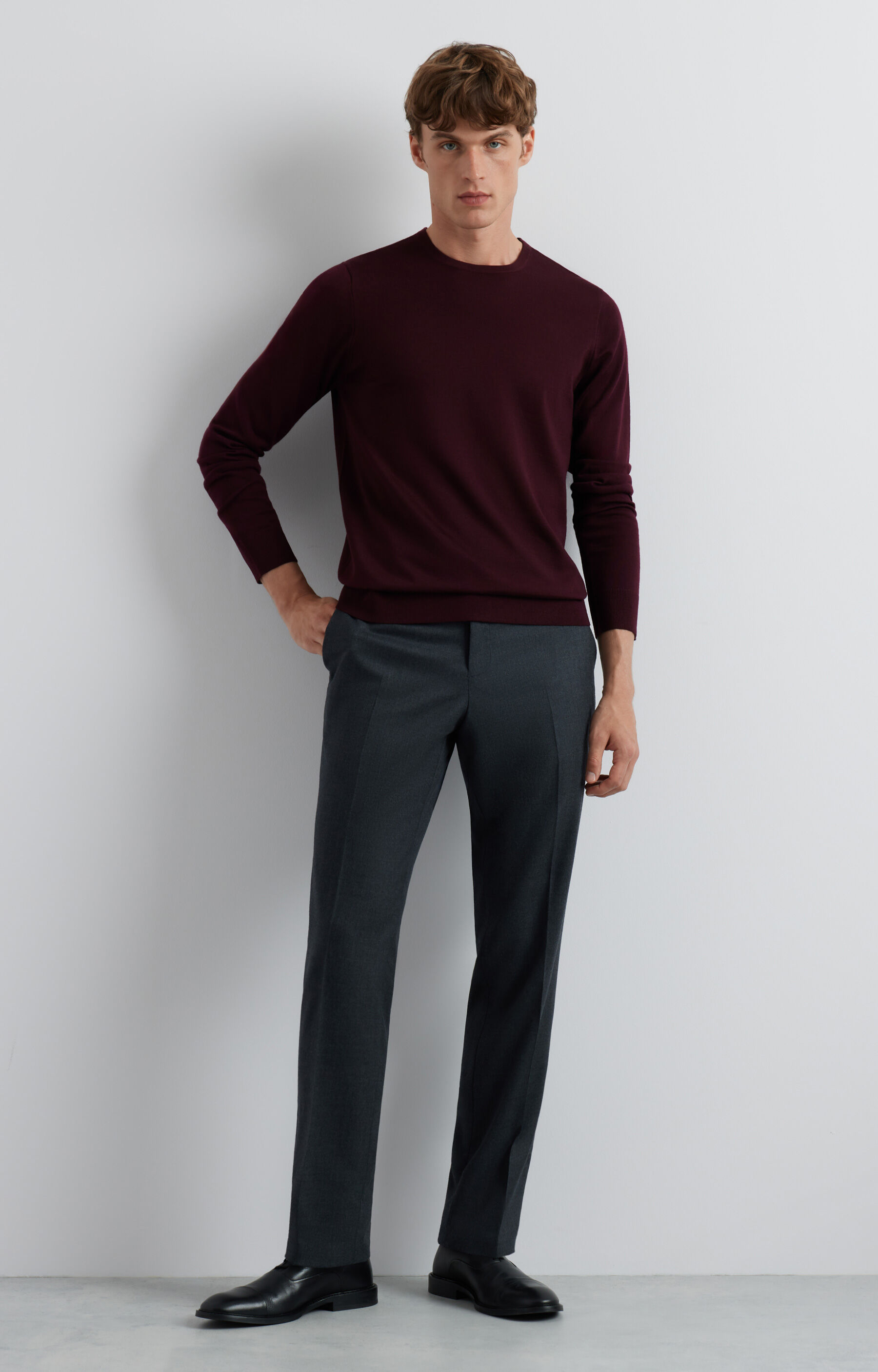 Gładki sweter - 4