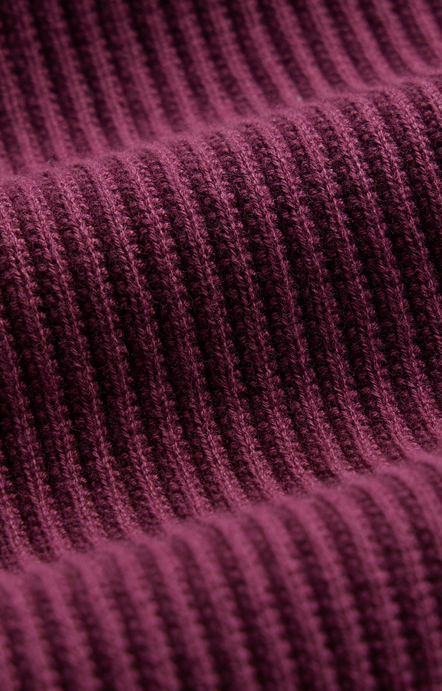 Sweter round neck w prążek - 4