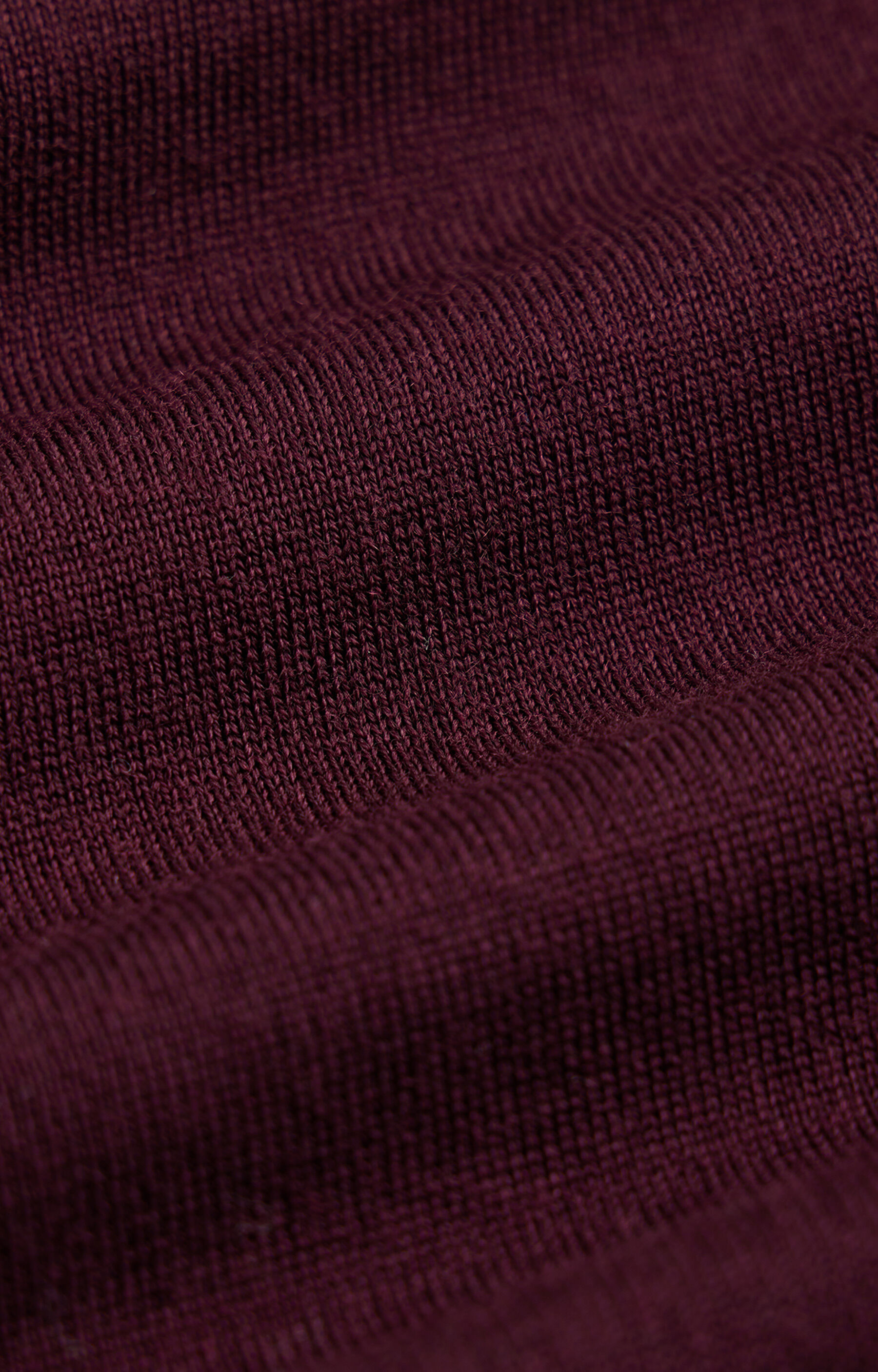 Gładki sweter round neck - 4