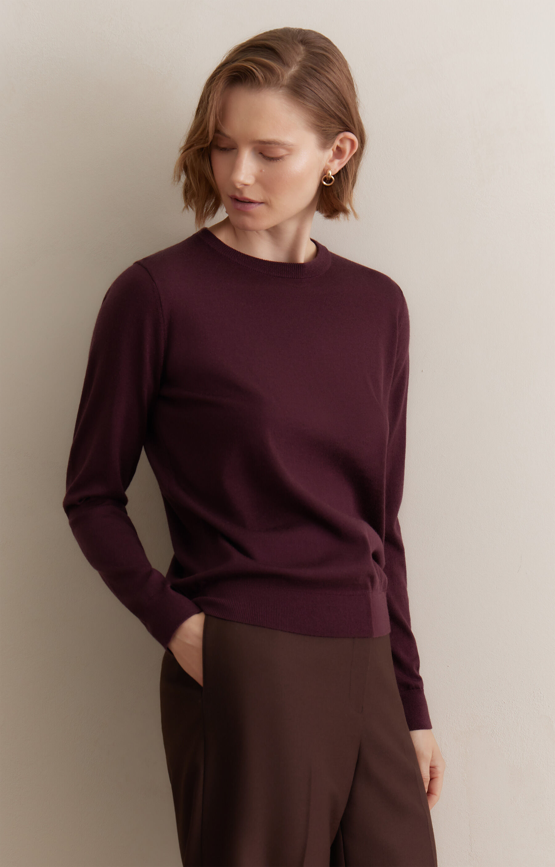 Sweter round neck - 5