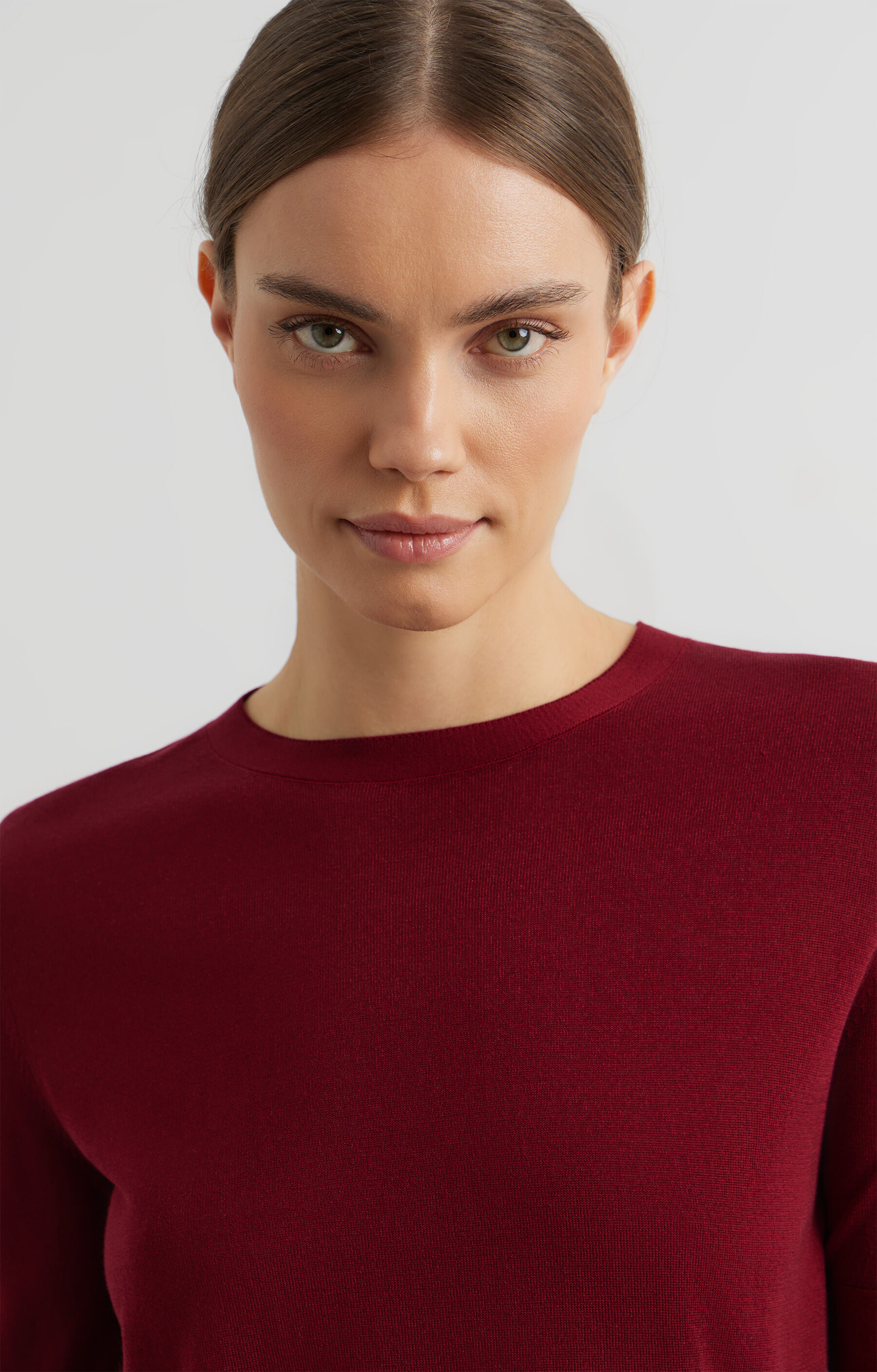 T-shirt swetrowy slim - 5